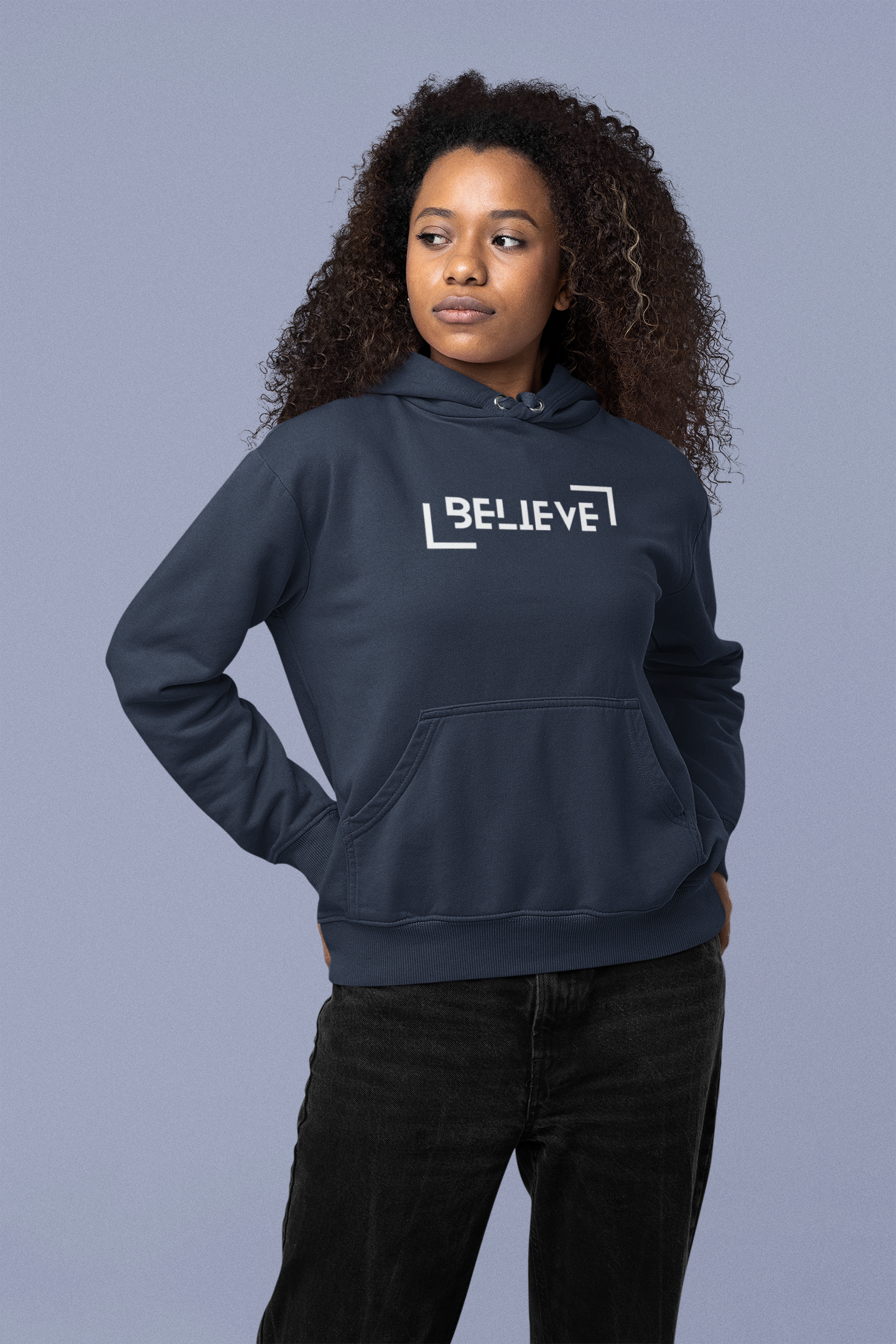 Believe Hooded Sweatshirt product thumbnail image
