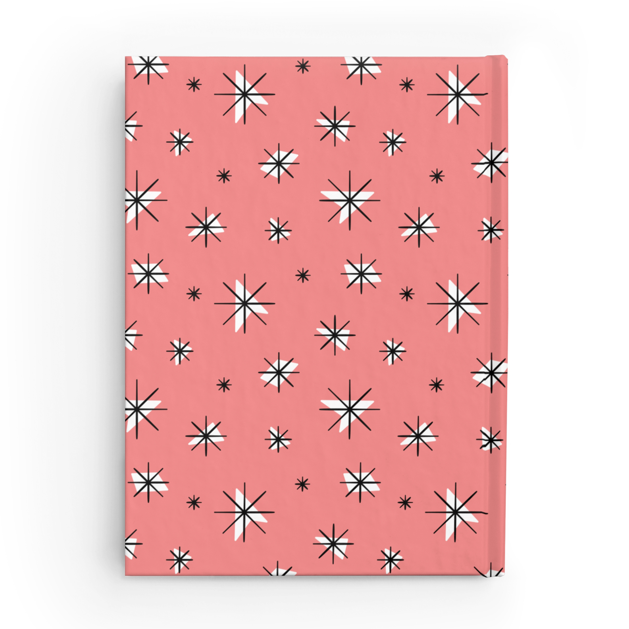 Retro Stars Journal in Coral product thumbnail image Retro Stars Journal in Coral product thumbnail image