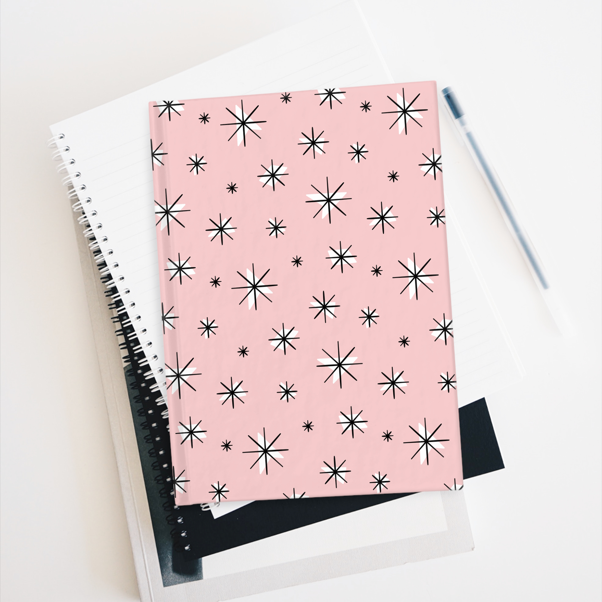 Retro Stars Journal in Bubblegum product thumbnail image Retro Stars Journal in Bubblegum product thumbnail image