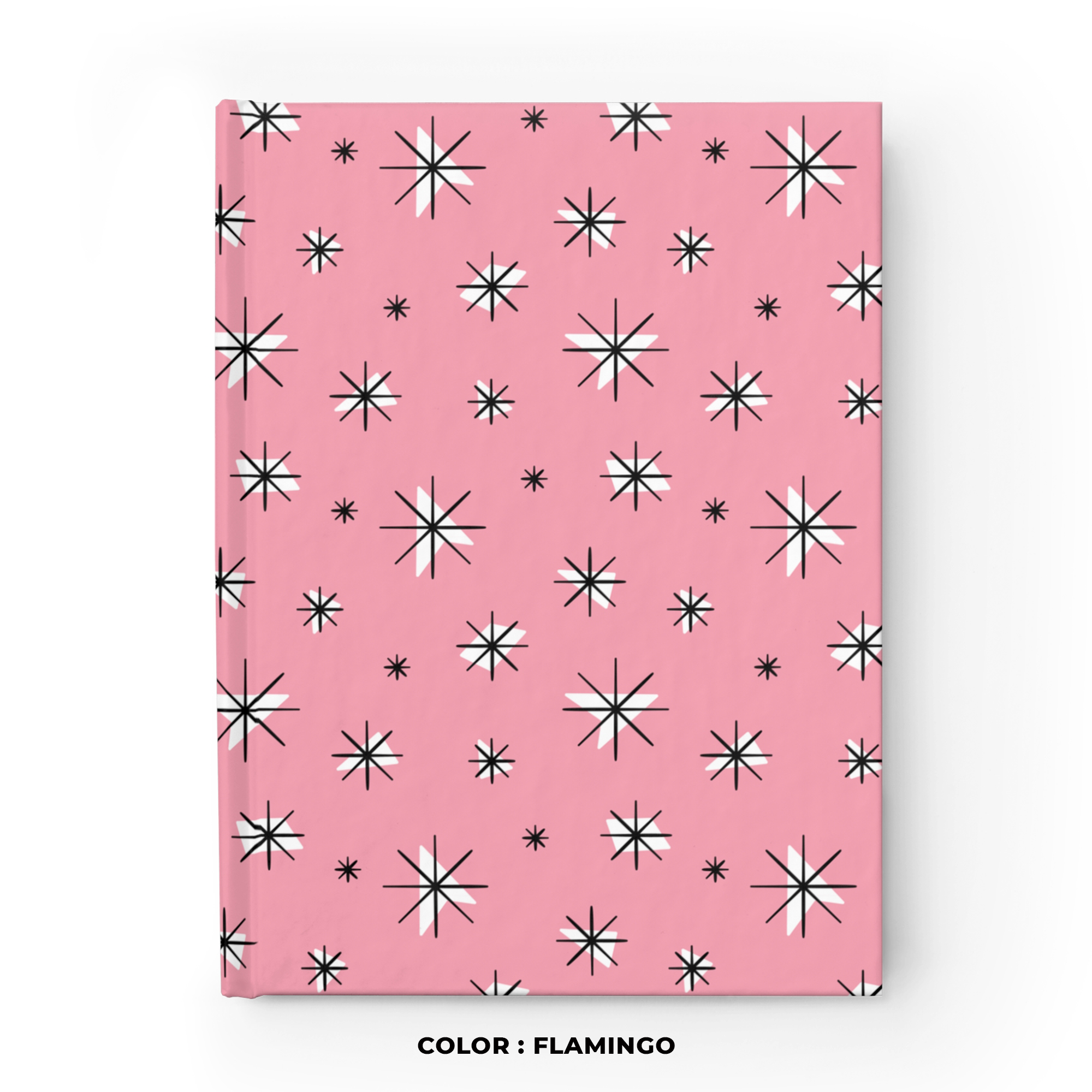 Retro Stars Journal in Flamingo product thumbnail image Retro Stars Journal in Flamingo product thumbnail image