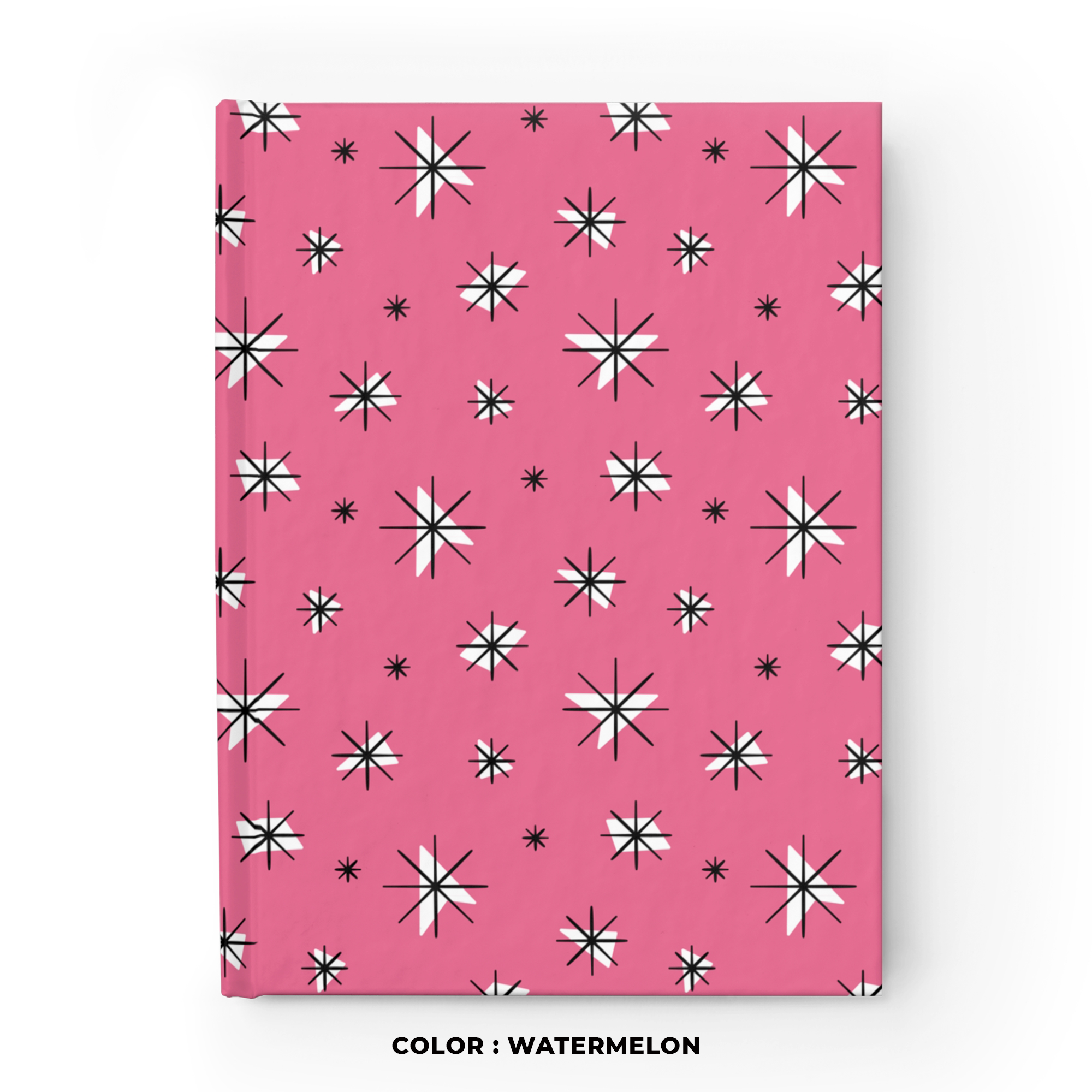 Retro Stars Journal in Watermelon product thumbnail image Retro Stars Journal in Watermelon product thumbnail image