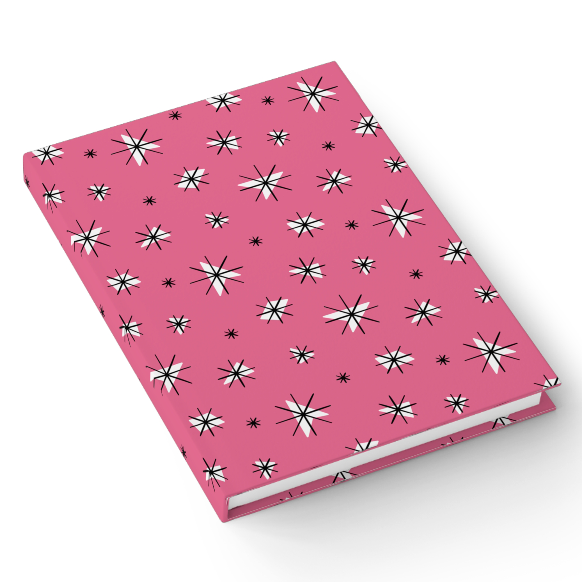 Retro Stars Journal in Watermelon product thumbnail image Retro Stars Journal in Watermelon product thumbnail image