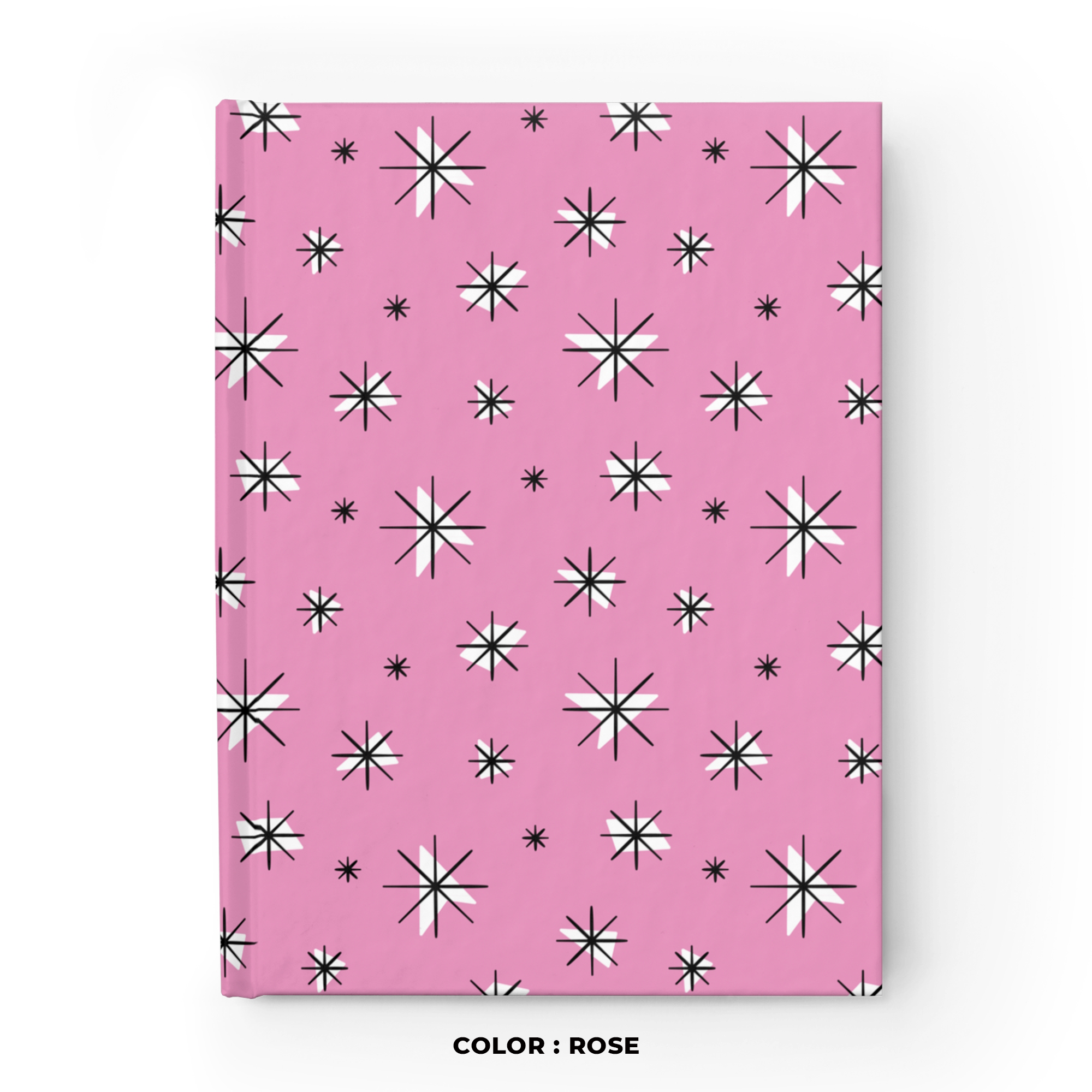 Retro Stars Journal in Rose product thumbnail image Retro Stars Journal in Rose product thumbnail image