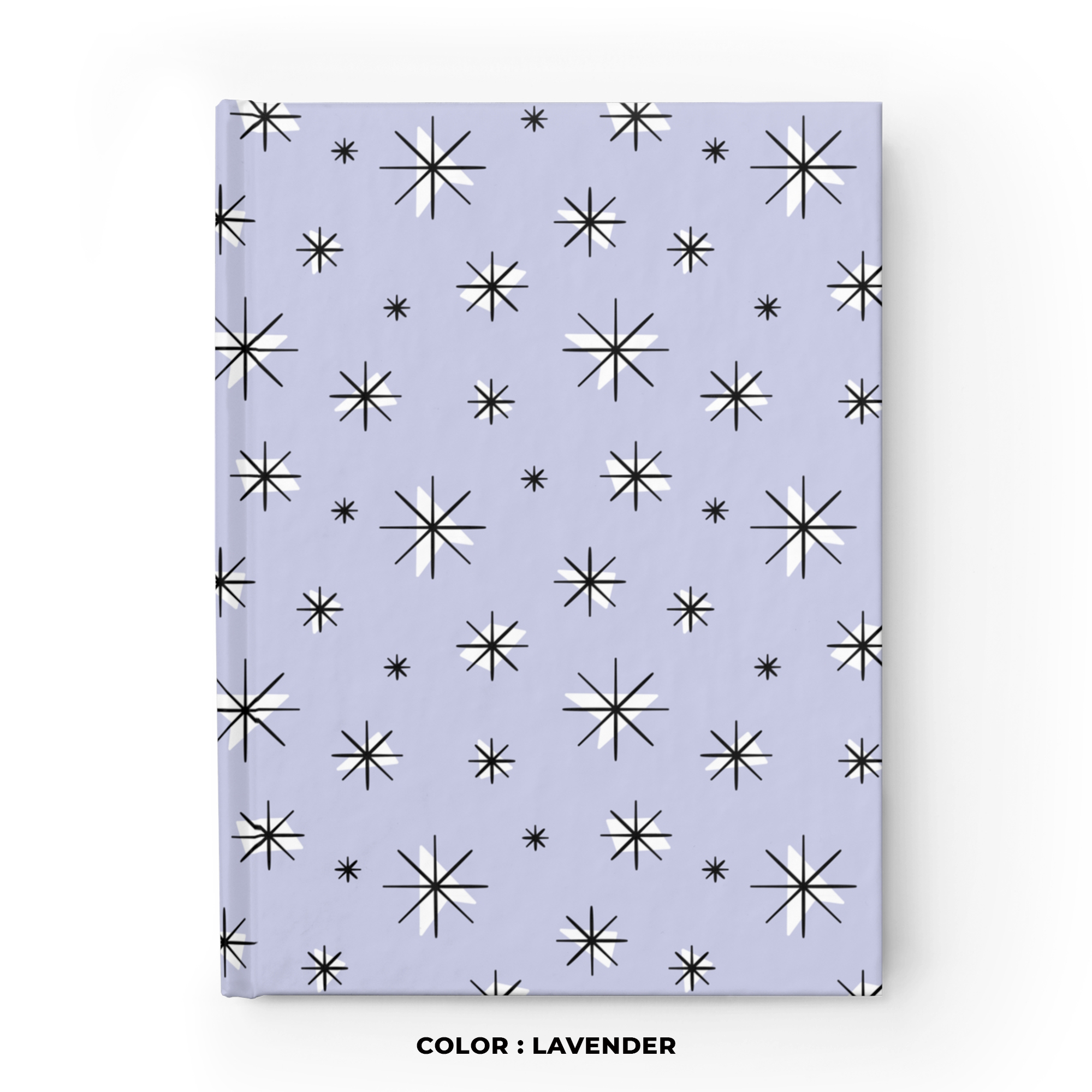 Retro Stars Journal in Lavender product thumbnail image Retro Stars Journal in Lavender product thumbnail image