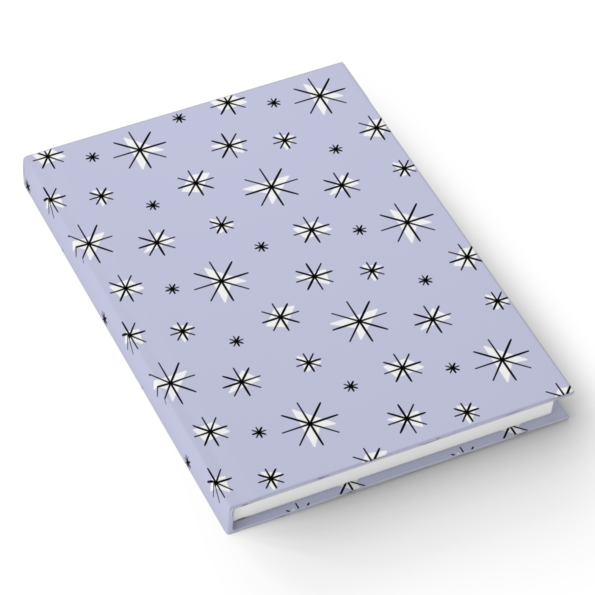 Retro Stars Journal in Lavender product thumbnail image Retro Stars Journal in Lavender product thumbnail image