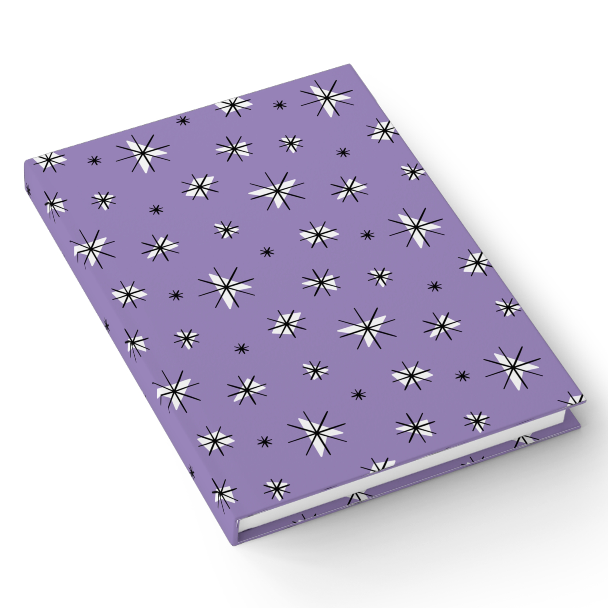 Retro Stars Journal in Grape product thumbnail image Retro Stars Journal in Grape product thumbnail image