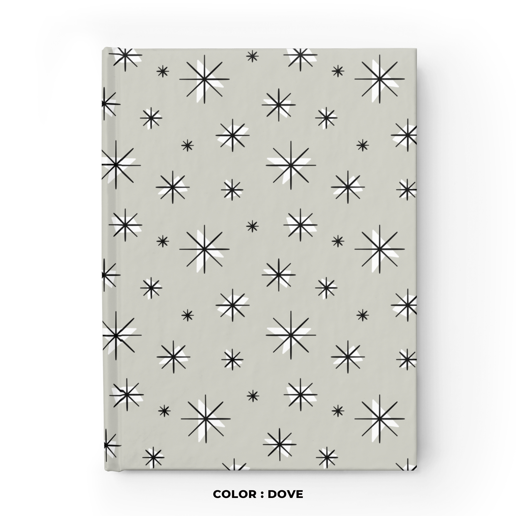 Retro Stars Journal in Dove product thumbnail image Retro Stars Journal in Dove product thumbnail image