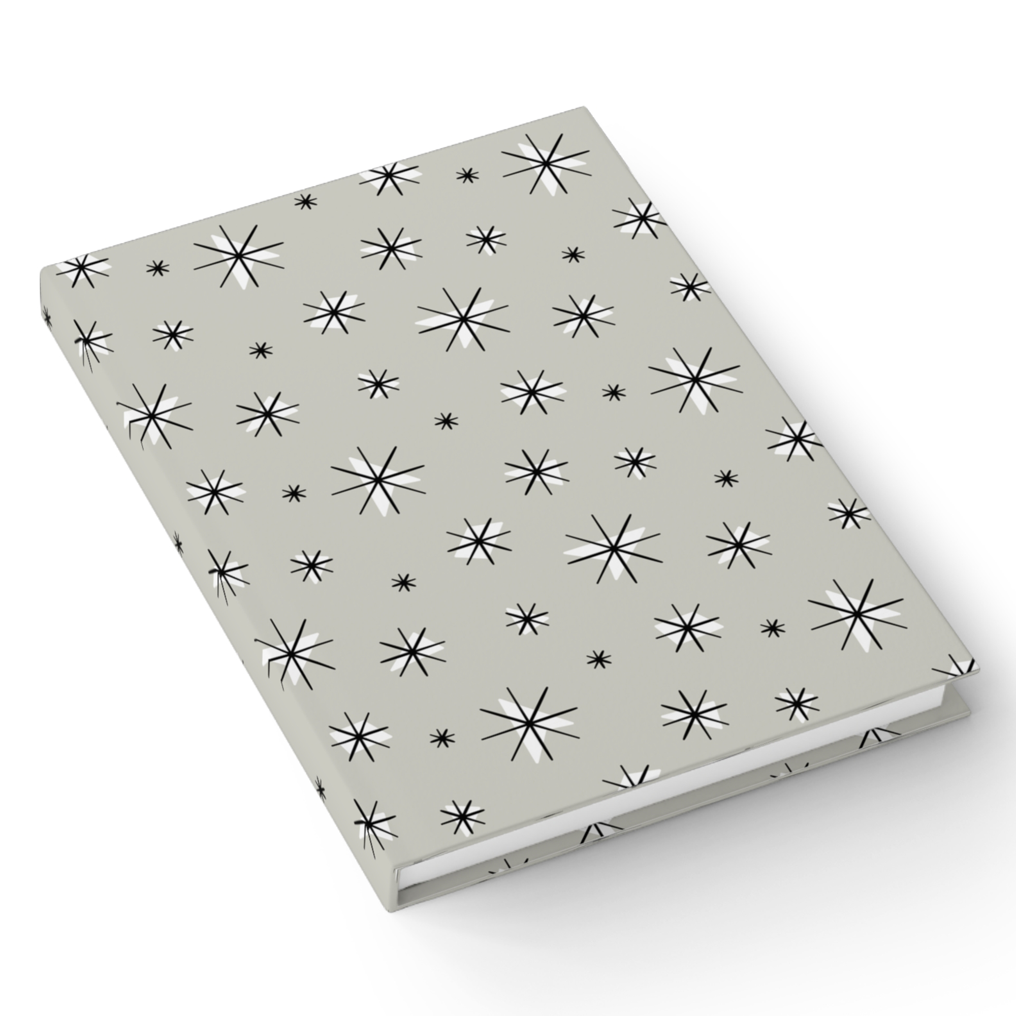 Retro Stars Journal in Dove product thumbnail image Retro Stars Journal in Dove product thumbnail image