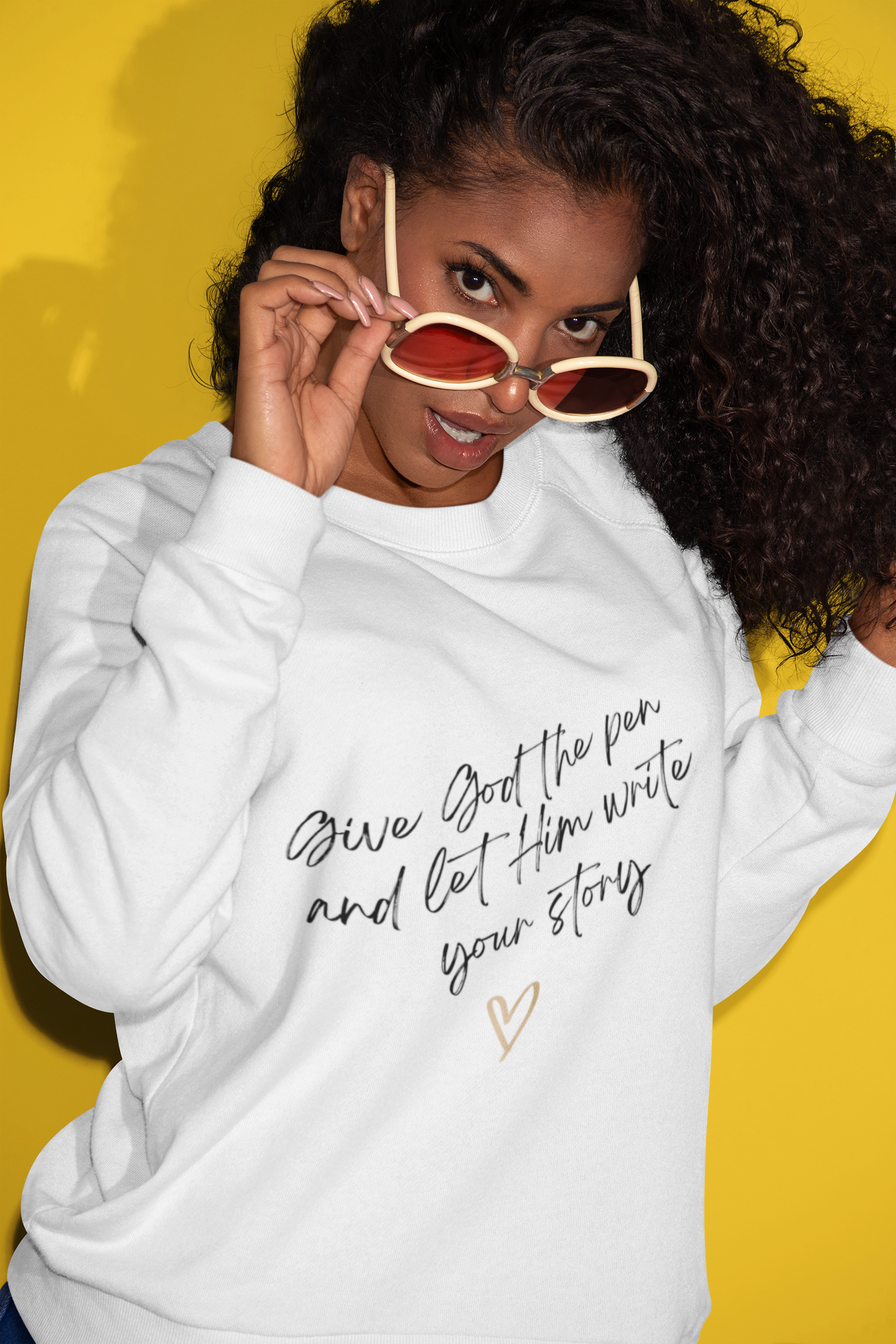 Inspirational Quotes Sweatshirt - Unisex product thumbnail image Inspirational Quotes Sweatshirt - Unisex product thumbnail image