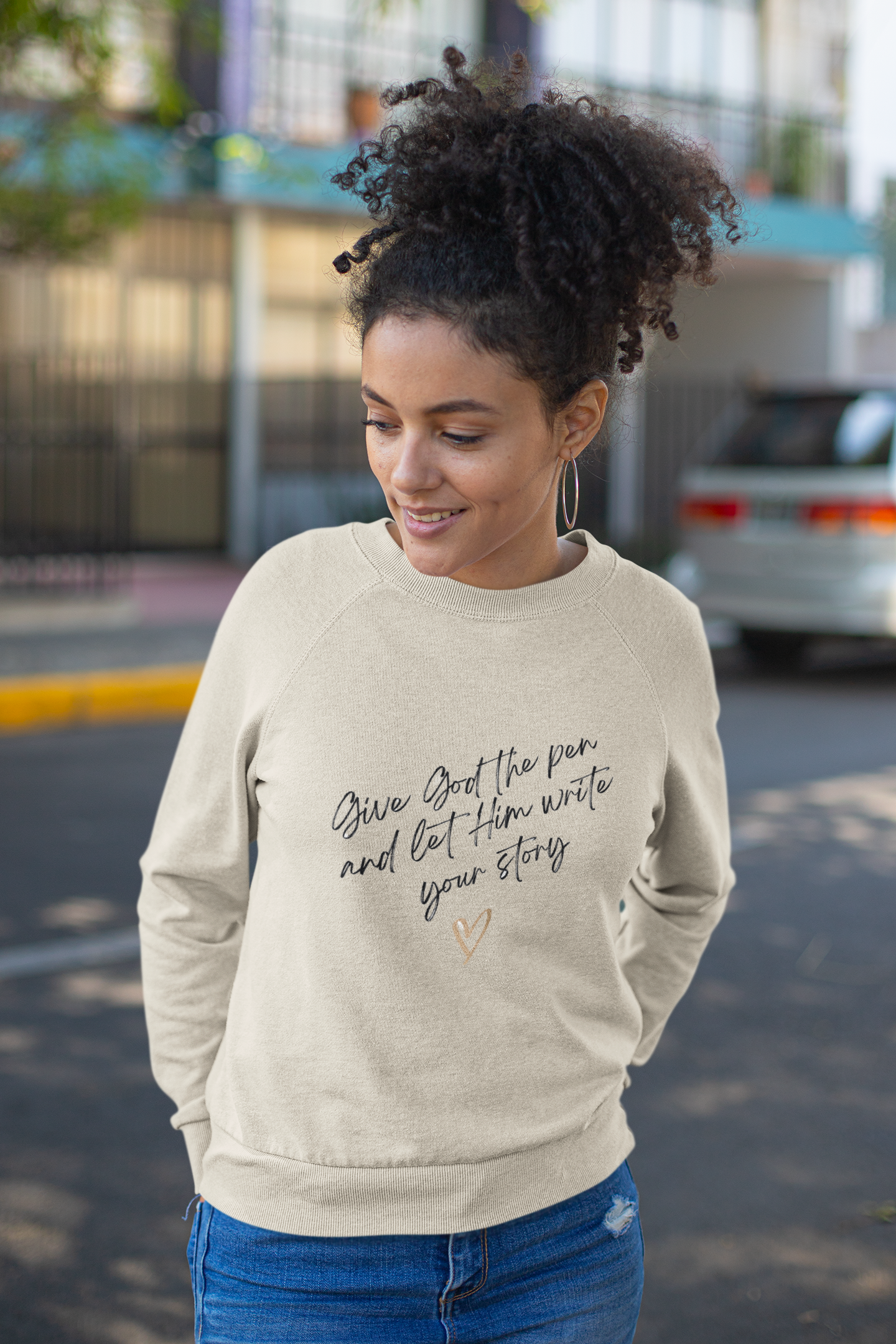 Inspirational Quotes Sweatshirt - Unisex Inspirational Quotes Sweatshirt - Unisex