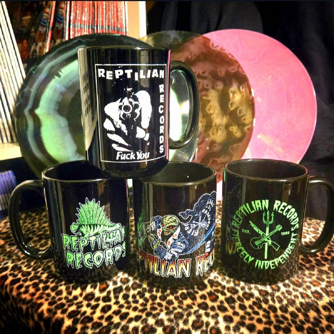 REPTILIAN ATTITUDE 15oz mug product thumbnail image REPTILIAN ATTITUDE 15oz mug product thumbnail image