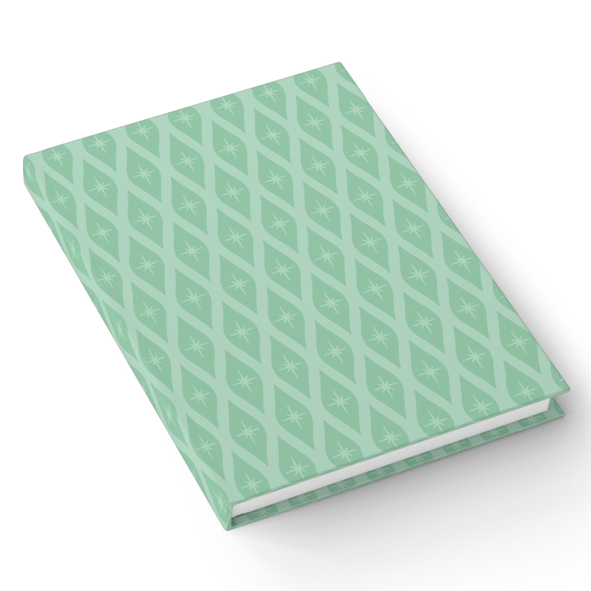 Retro Ogee Journal in Mint Duotone product thumbnail image Retro Ogee Journal in Mint Duotone product thumbnail image