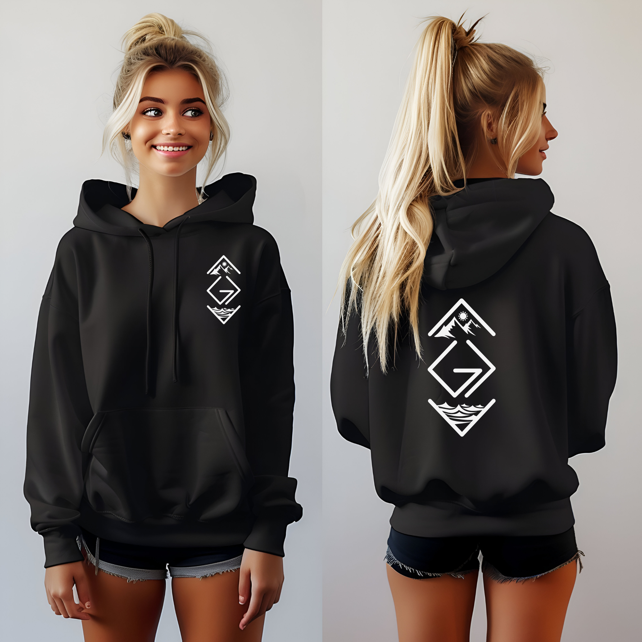 God is Greater Than the Highs and Lows Christian Hoodie, Bible Jesus Lover Gift, Faith Sweatshirt, Jesus Hoodie, Unisex Heavy Blend™ product thumbnail image