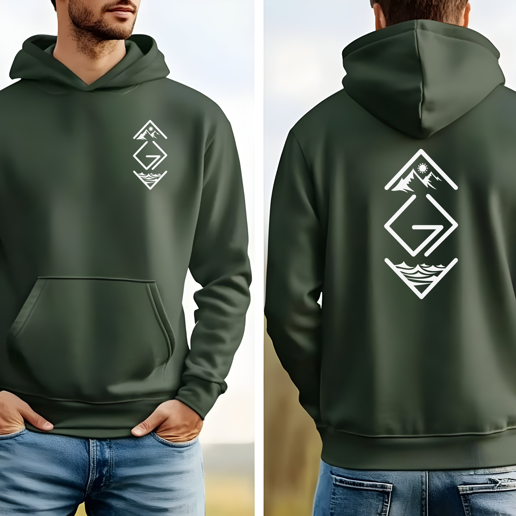 God is Greater Than the Highs and Lows Christian Hoodie, Bible Jesus Lover Gift, Faith Sweatshirt, Jesus Hoodie, Unisex Heavy Blend™ product thumbnail image