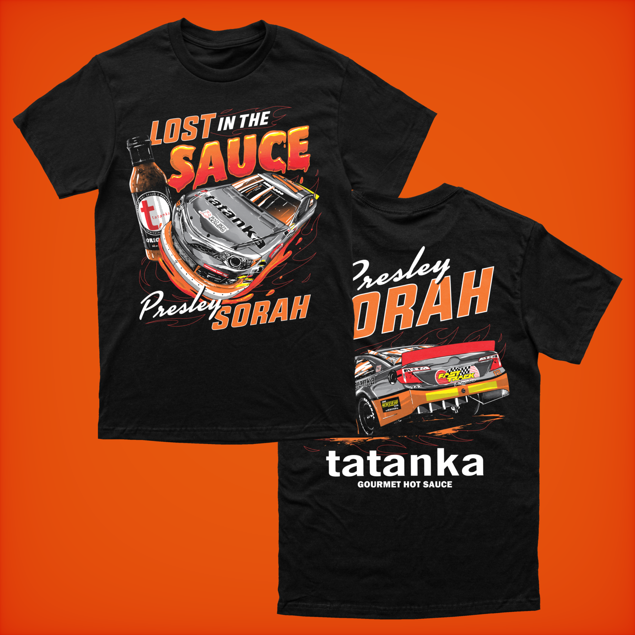 Presley Sorah "Lost in the Sauce" Tatanka Sauce Tee Presley Sorah "Lost in the Sauce" Tatanka Sauce Tee