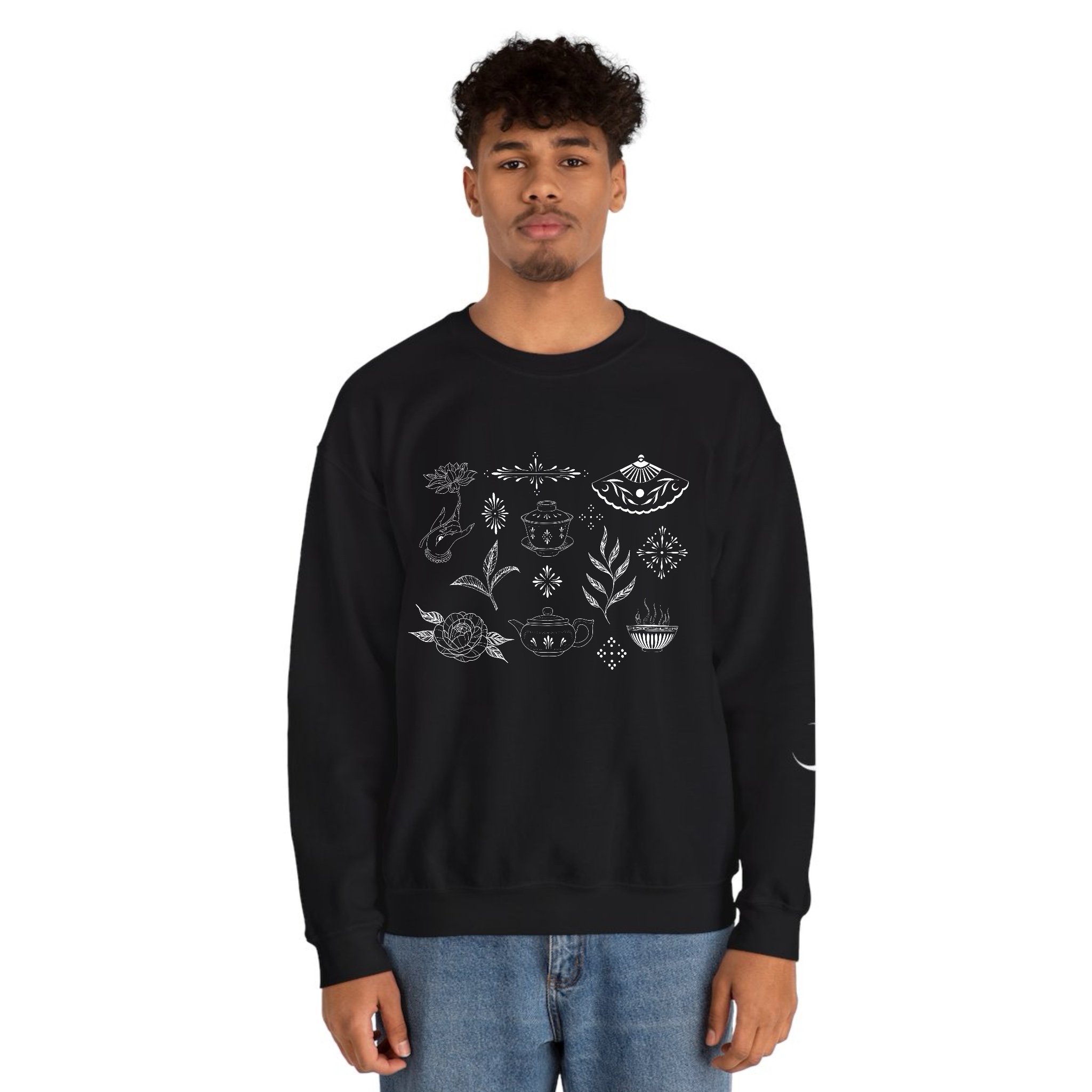 Tea Time Crewneck Sweatshirt product thumbnail image Tea Time Crewneck Sweatshirt product thumbnail image