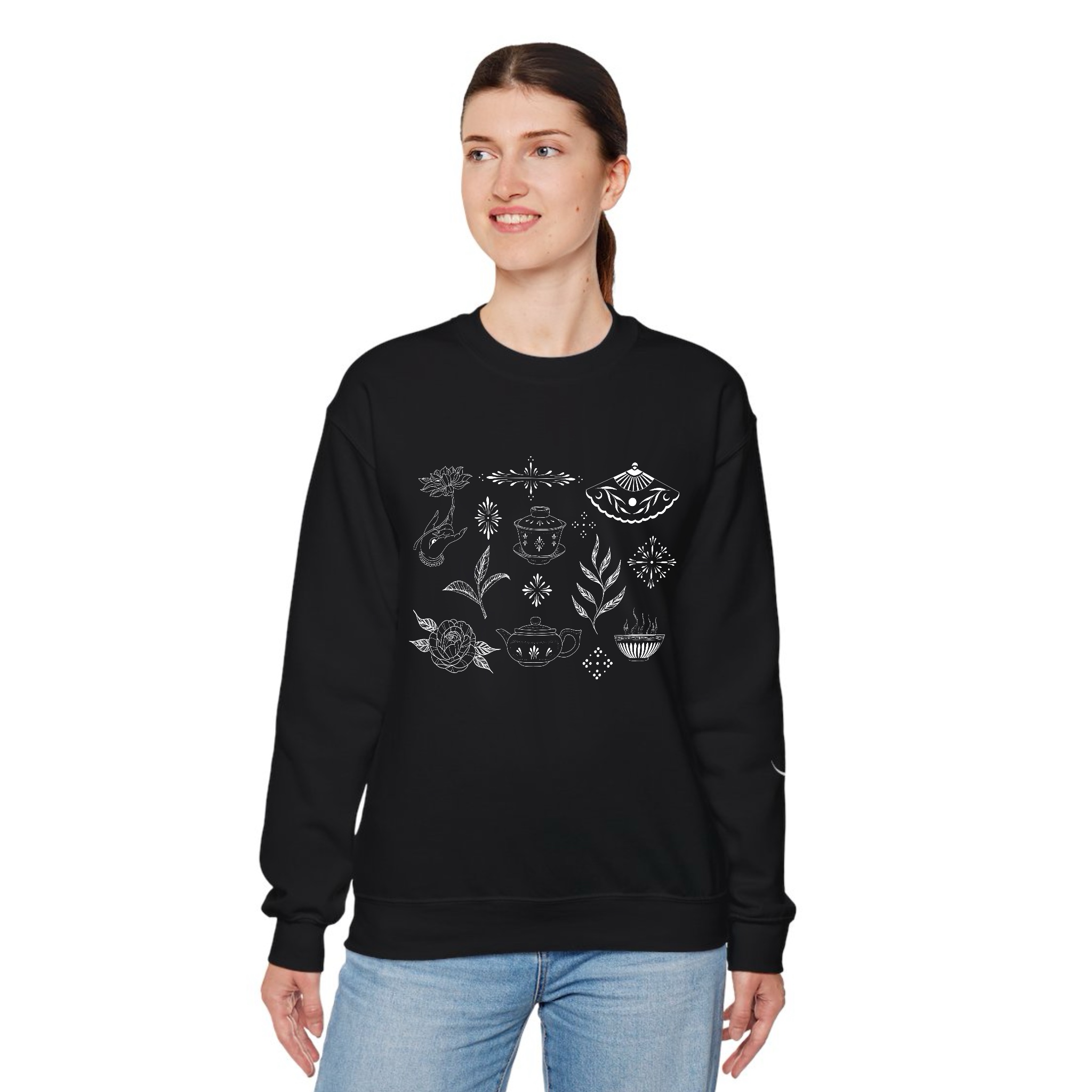 Tea Time Crewneck Sweatshirt product thumbnail image Tea Time Crewneck Sweatshirt product thumbnail image