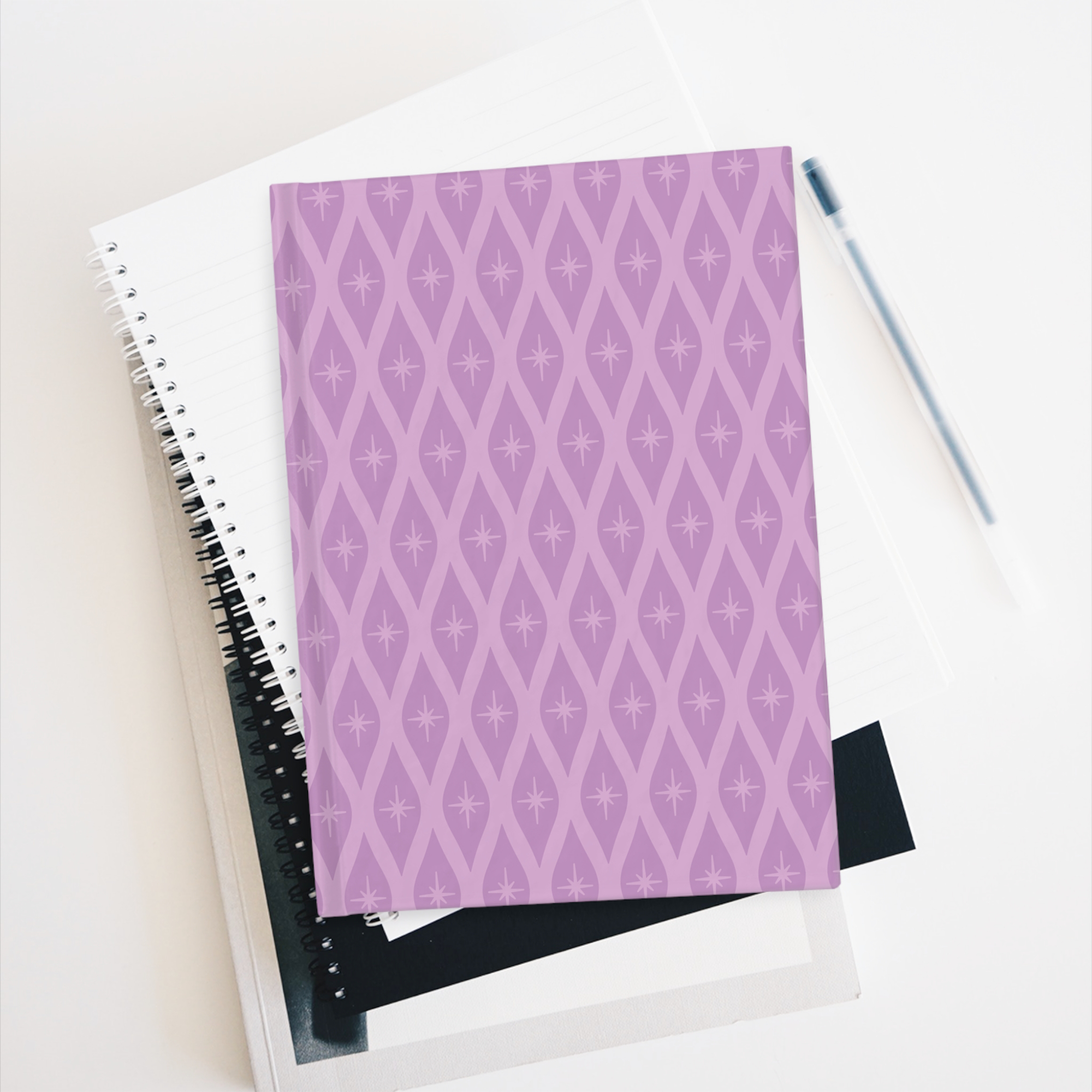 Retro Ogee Journal in Amethyst Duotone product thumbnail image Retro Ogee Journal in Amethyst Duotone product thumbnail image