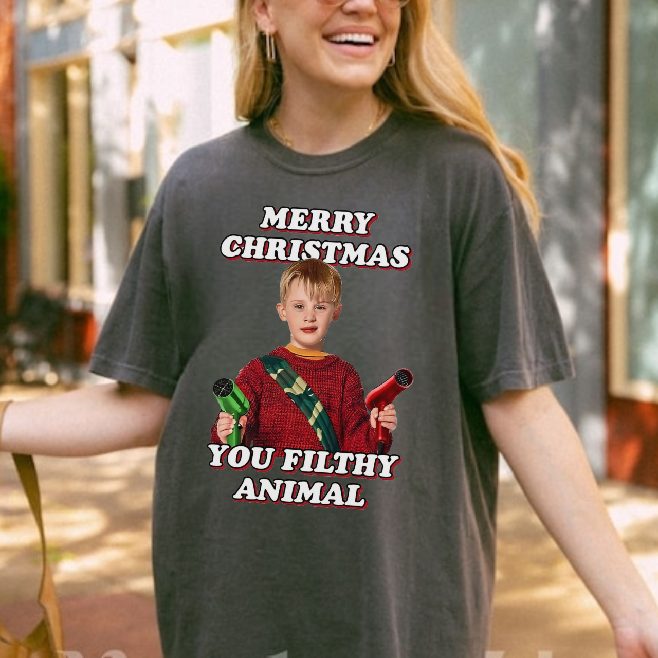 Merry Christmas You Filthy Animal T-shirt Merry Christmas You Filthy Animal T-shirt