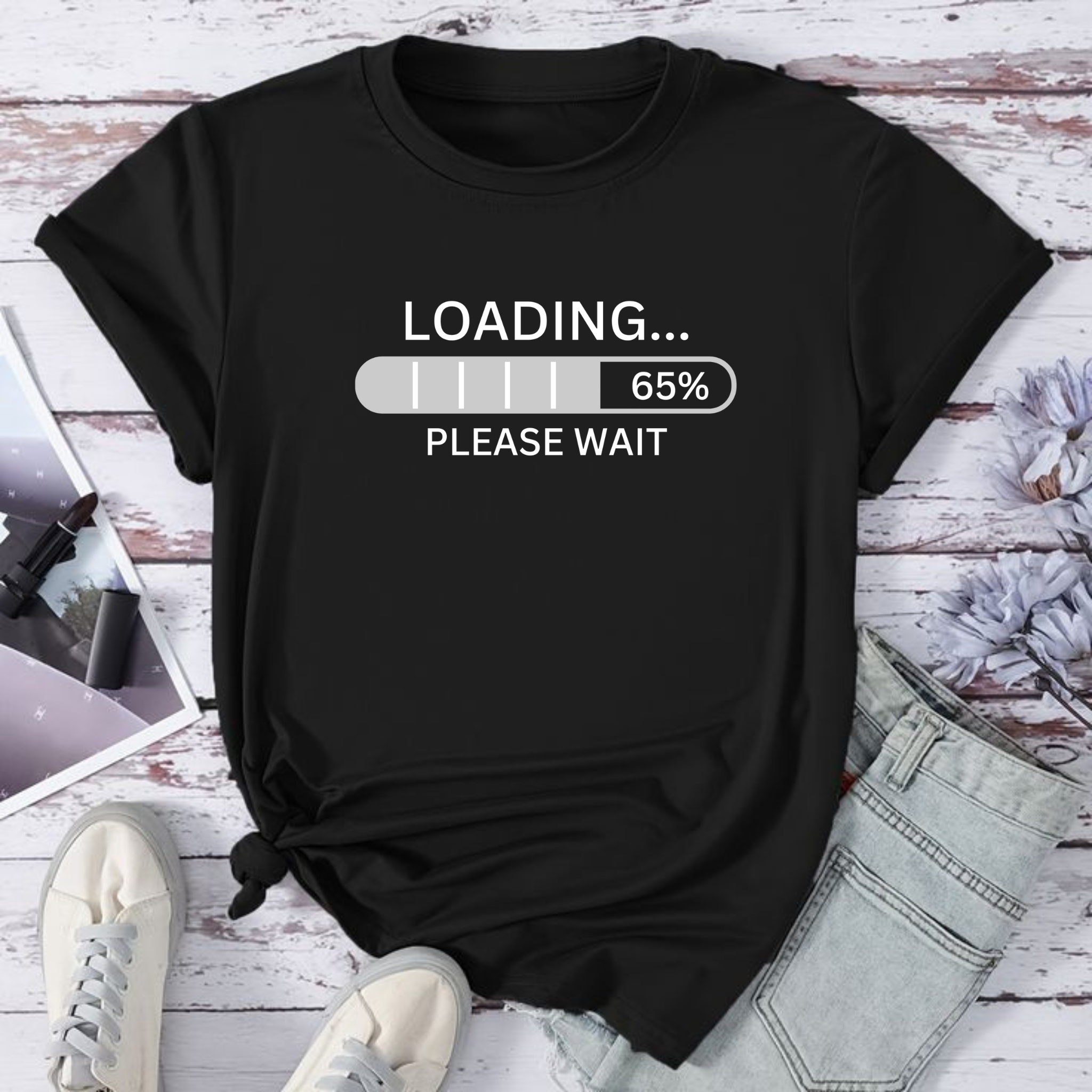 Loading... Please Wait T-shirt