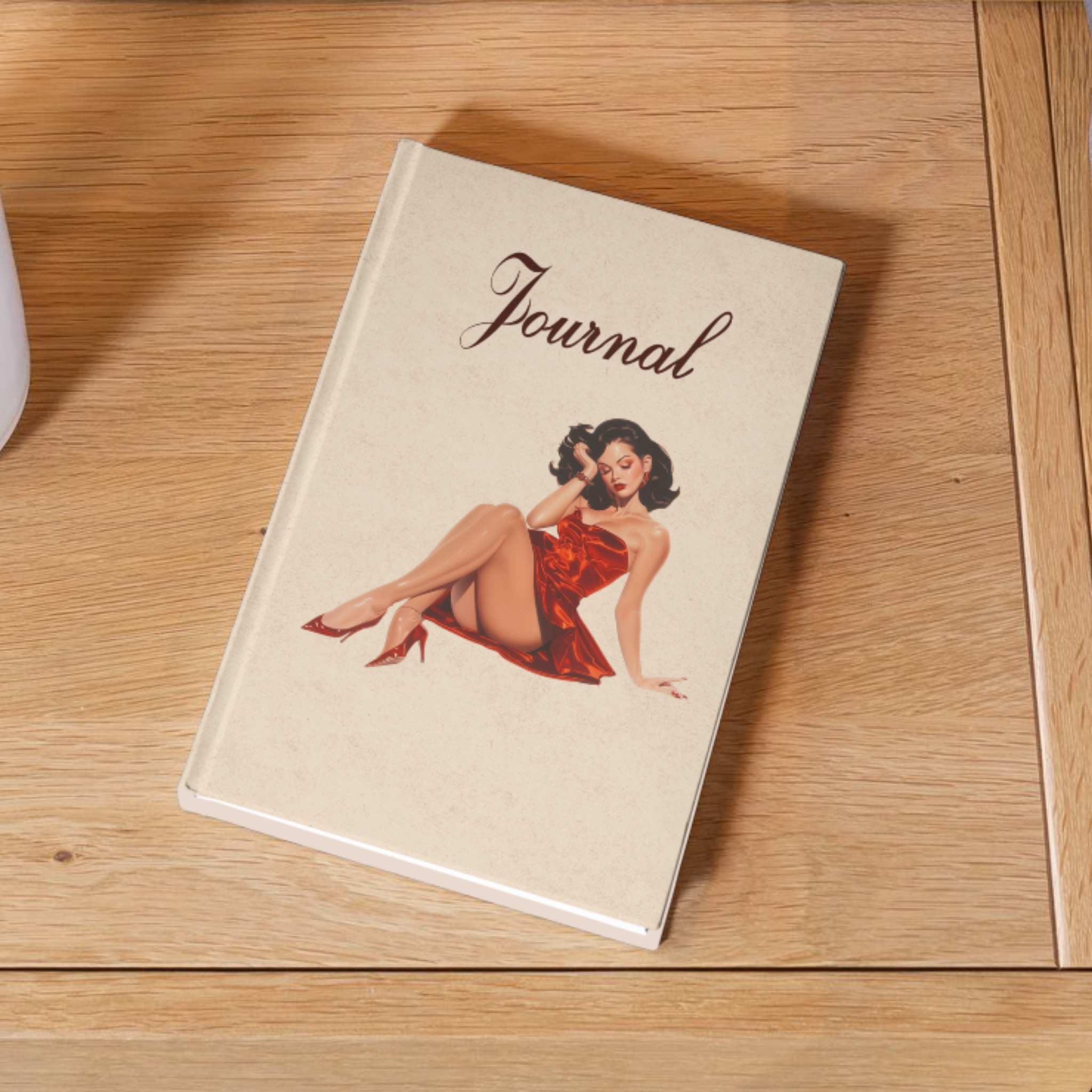 Journal, Pin Up Illustration of Jessica Vill product thumbnail image Journal, Pin Up Illustration of Jessica Vill product thumbnail image