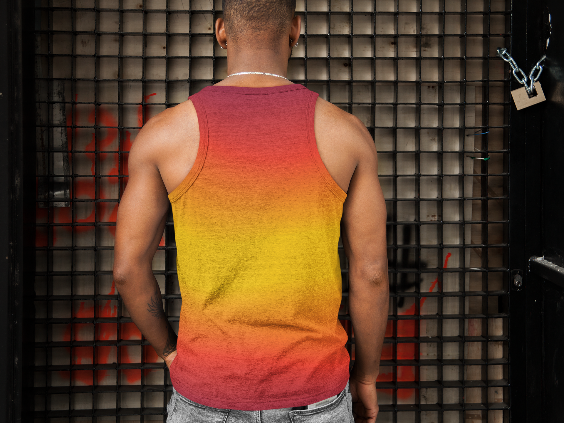 Men's Soft Colorful Tank Top product thumbnail image