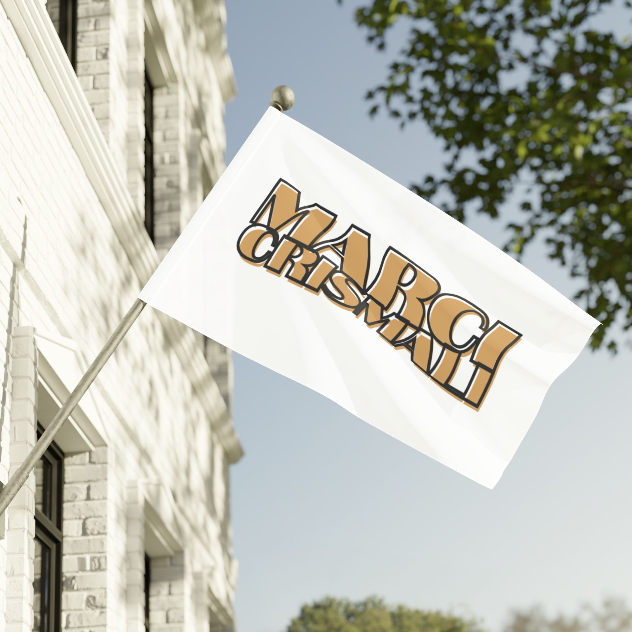 Marci Crismali Flag (double-sided) Marci Crismali Flag (double-sided)