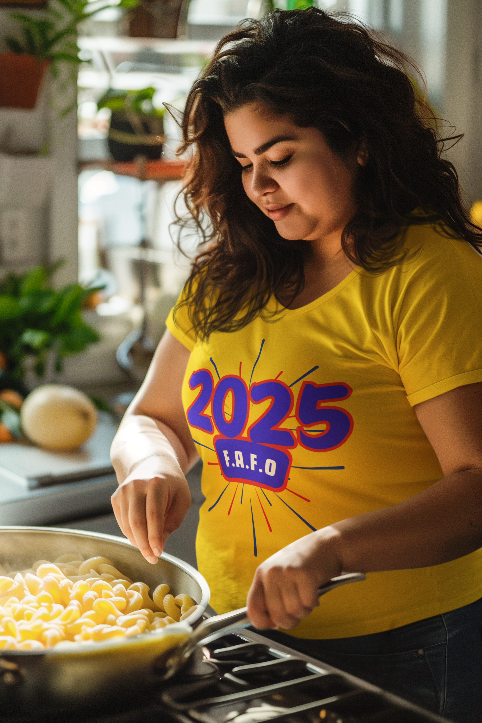 "F.A.F.O." New Year's Unisex Heavy Cotton Tee product thumbnail image
