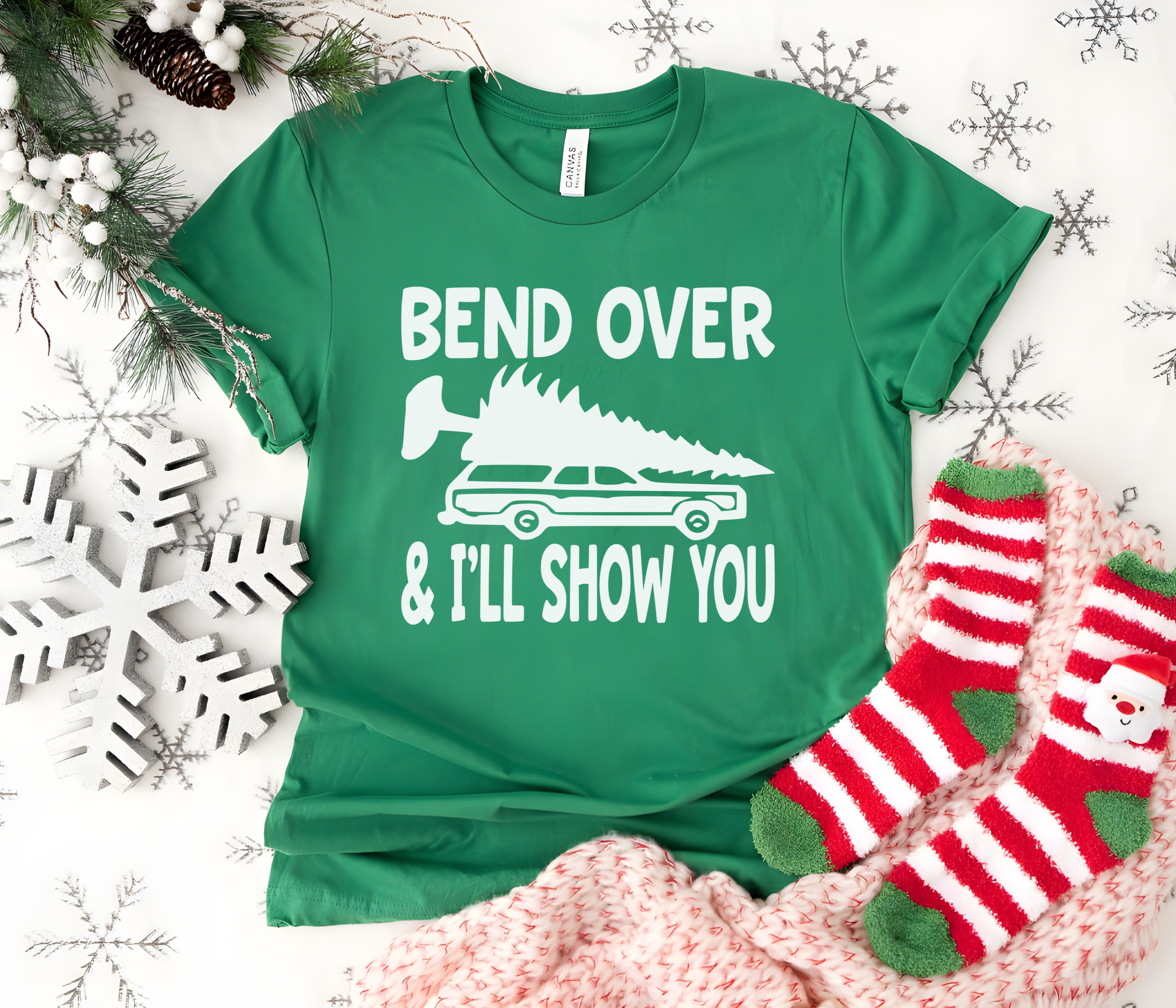 Matching Couple Tees – Festive and Funny Holiday Style product thumbnail image Matching Couple Tees – Festive and Funny Holiday Style product thumbnail image