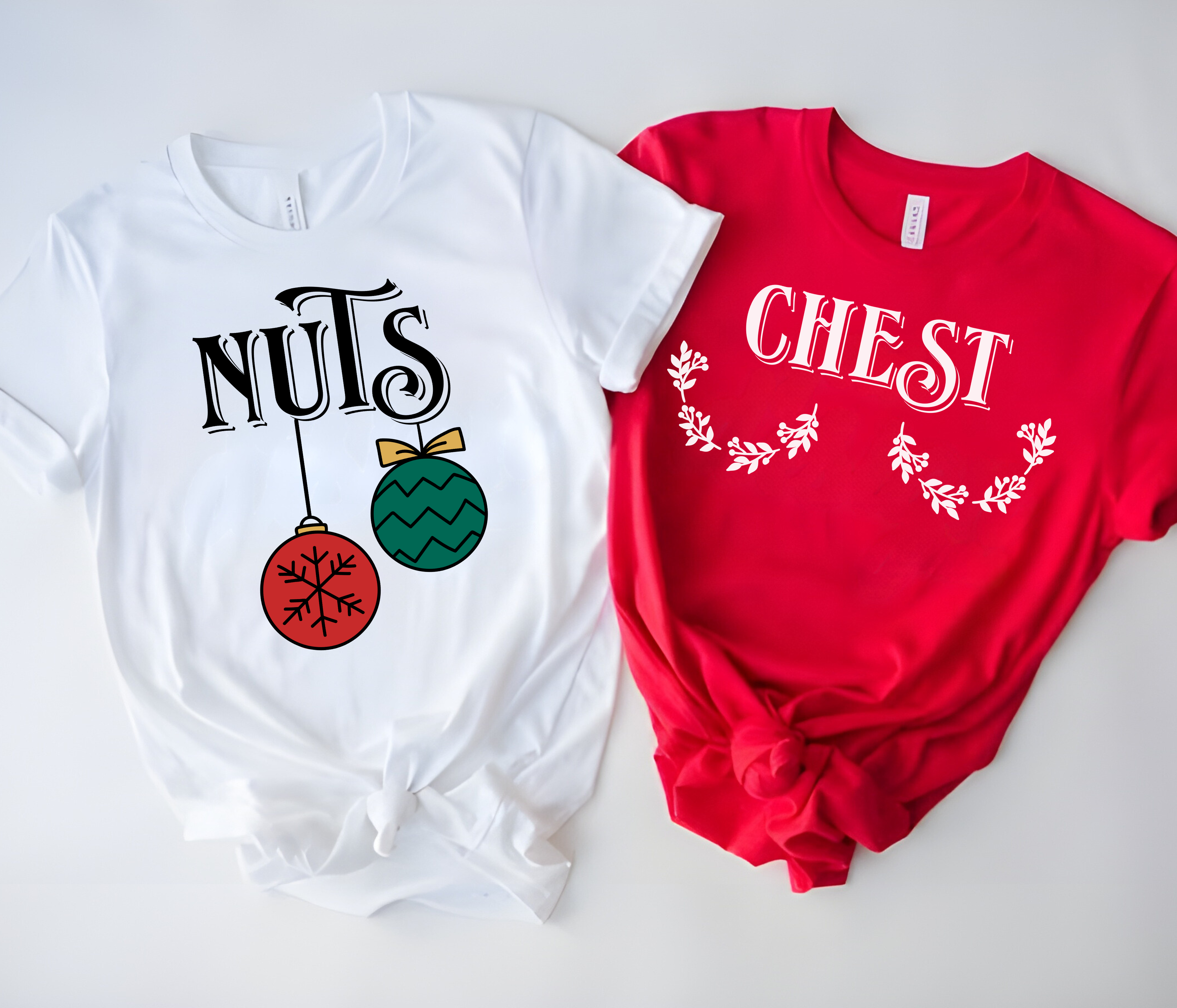 Matching Couple Tees – Festive and Funny Holiday Style Matching Couple Tees – Festive and Funny Holiday Style