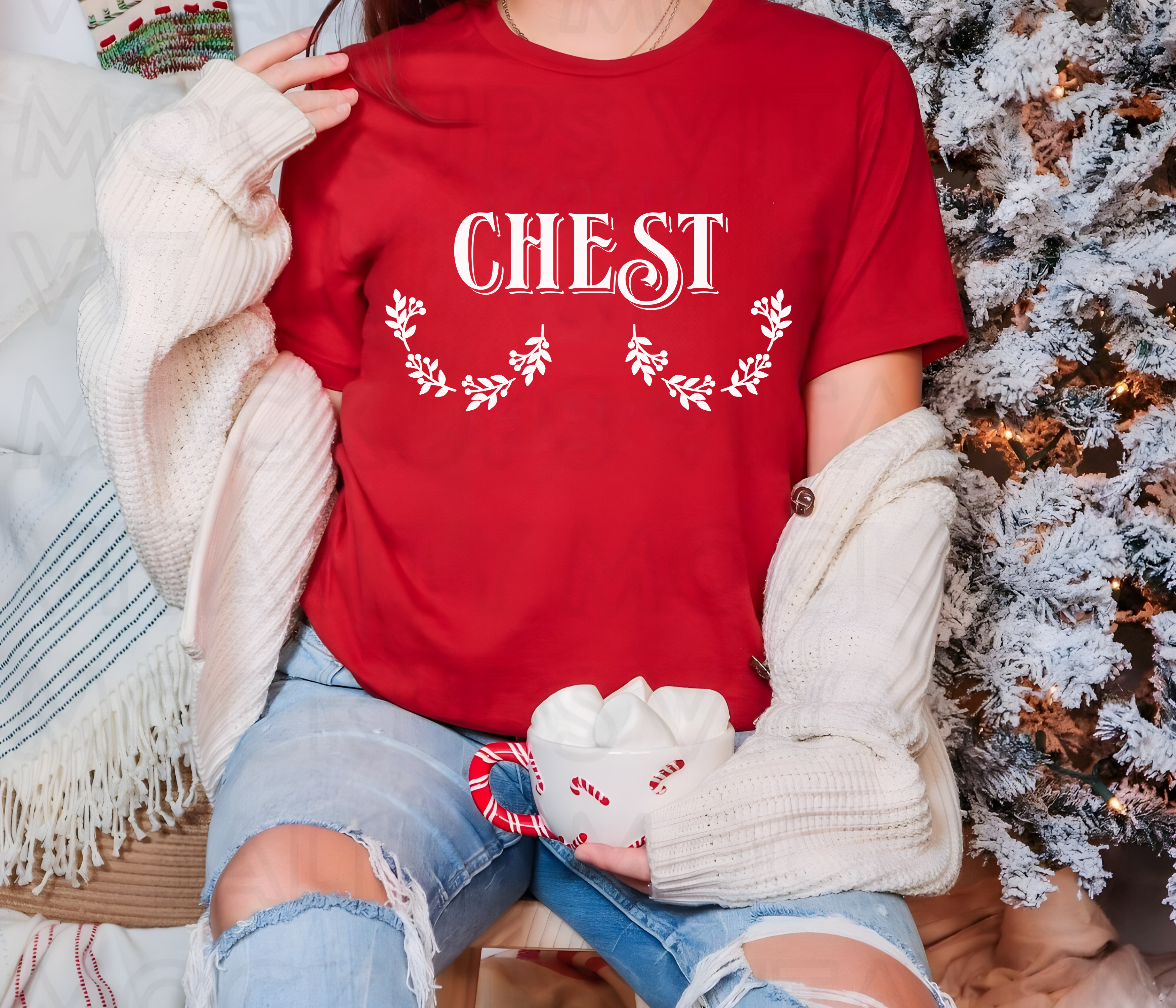 Matching Couple Tees – Festive and Funny Holiday Style product thumbnail image Matching Couple Tees – Festive and Funny Holiday Style product thumbnail image