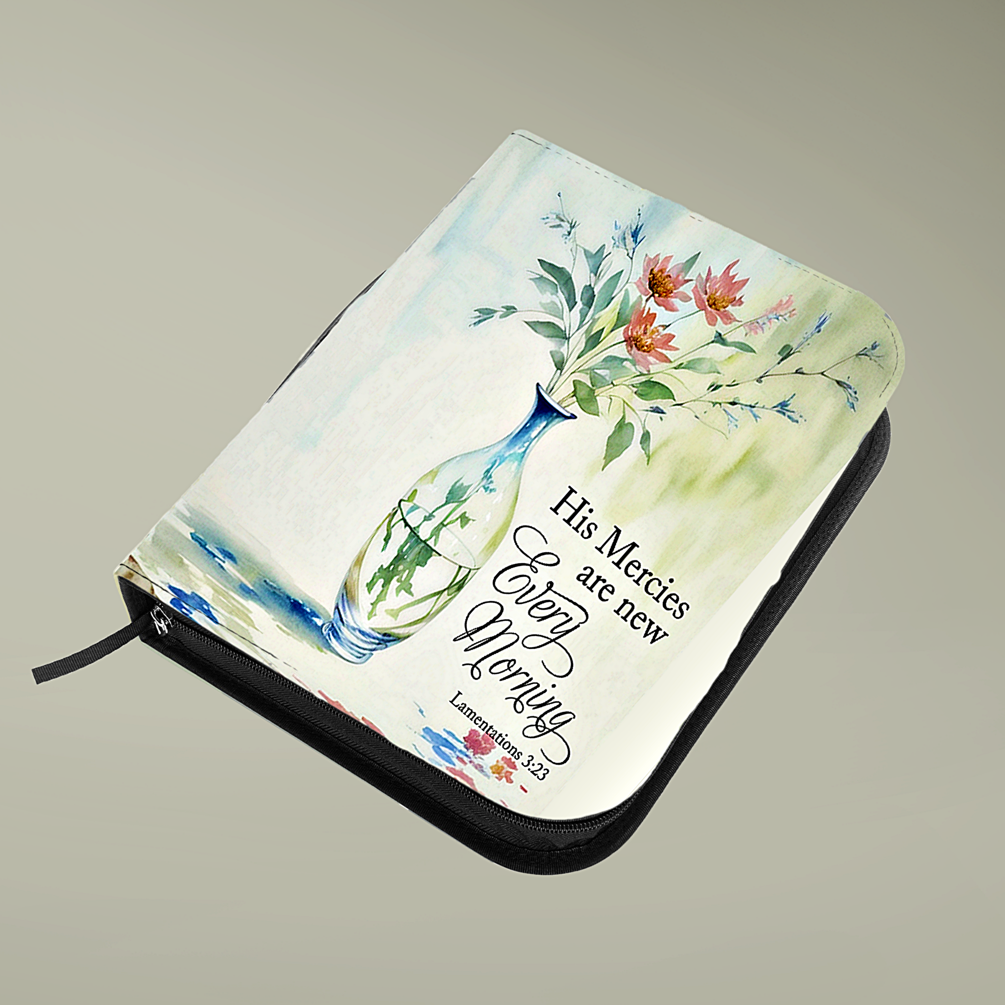 His Mercies are new every morning - Bible Cover product thumbnail image His Mercies are new every morning - Bible Cover product thumbnail image