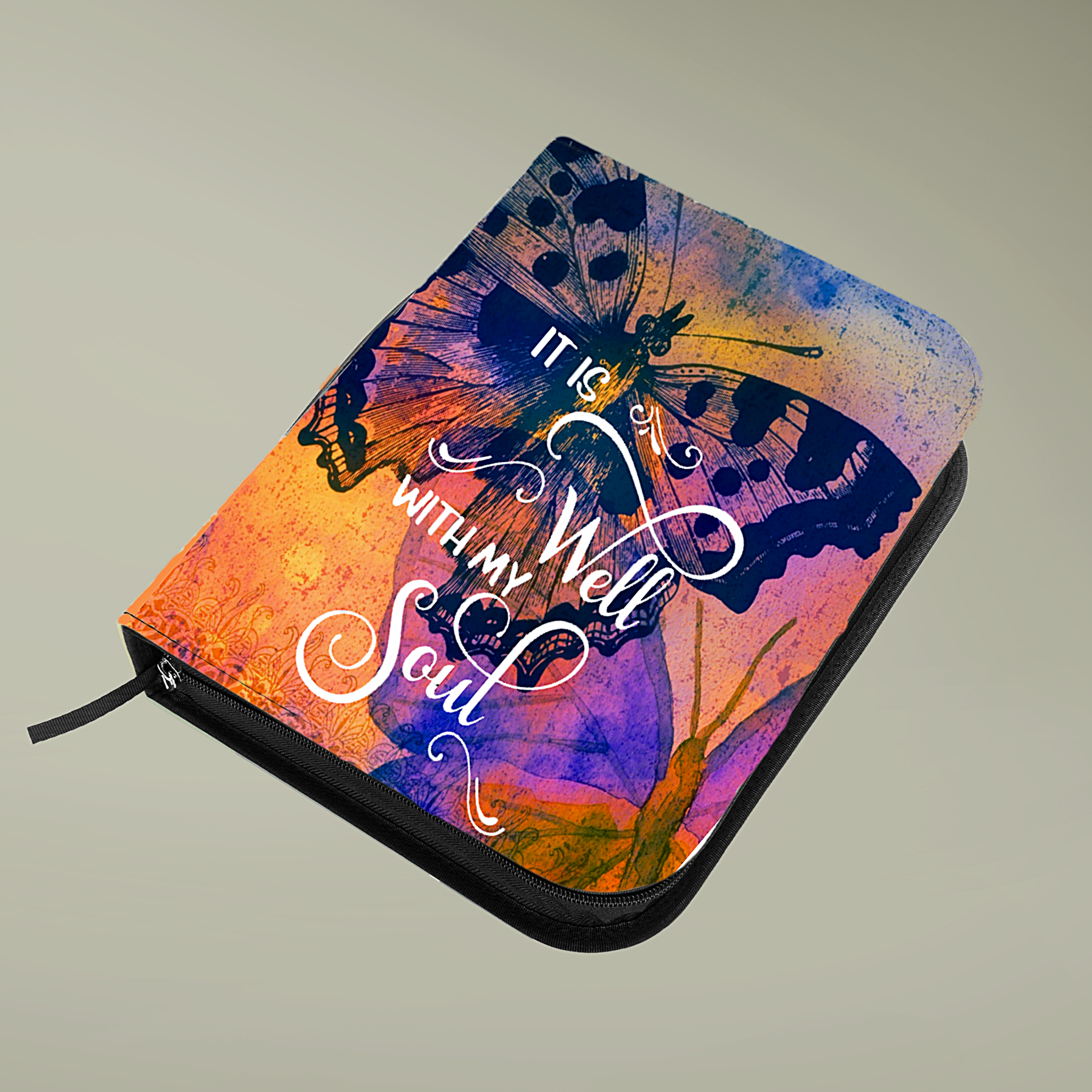 It is Well with my Soul butterfly Bible Cover product thumbnail image It is Well with my Soul butterfly Bible Cover product thumbnail image
