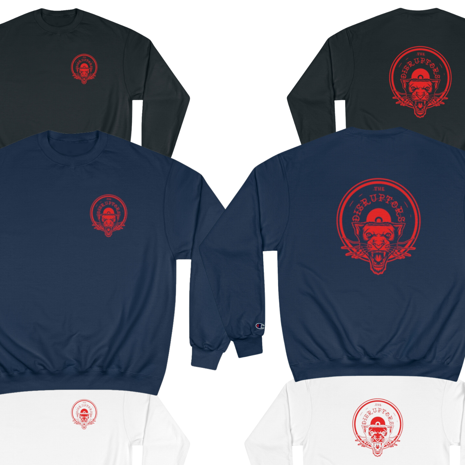 Disruptors CODE RED (Champion Crewneck) Disruptors CODE RED (Champion Crewneck)