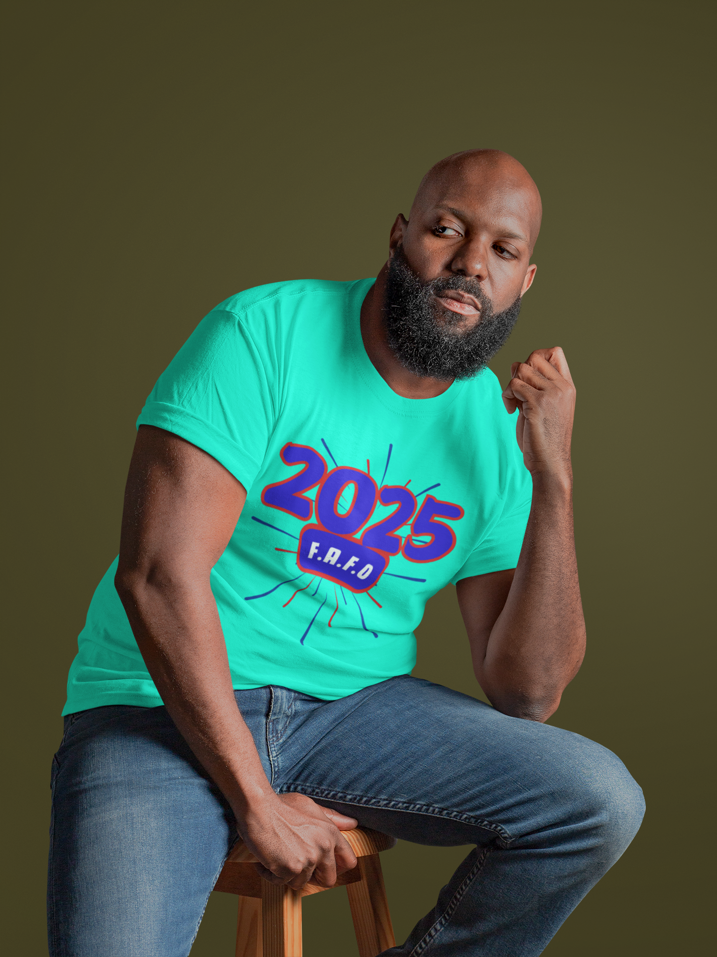 "F.A.F.O." New Year's Unisex Heavy Cotton Tee product thumbnail image
