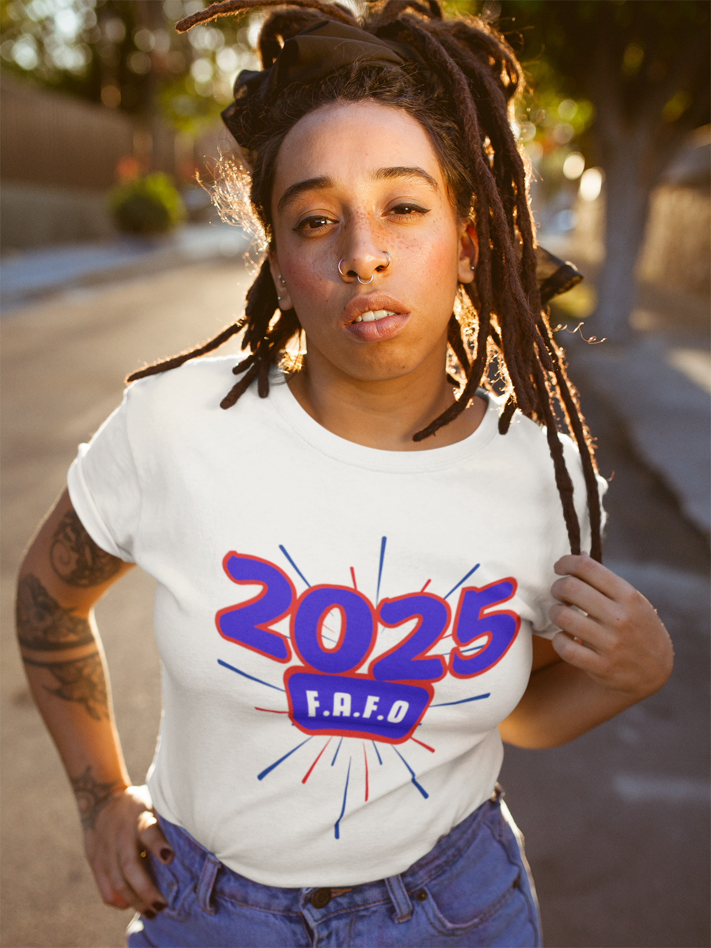 "F.A.F.O." New Year's Unisex Heavy Cotton Tee product thumbnail image