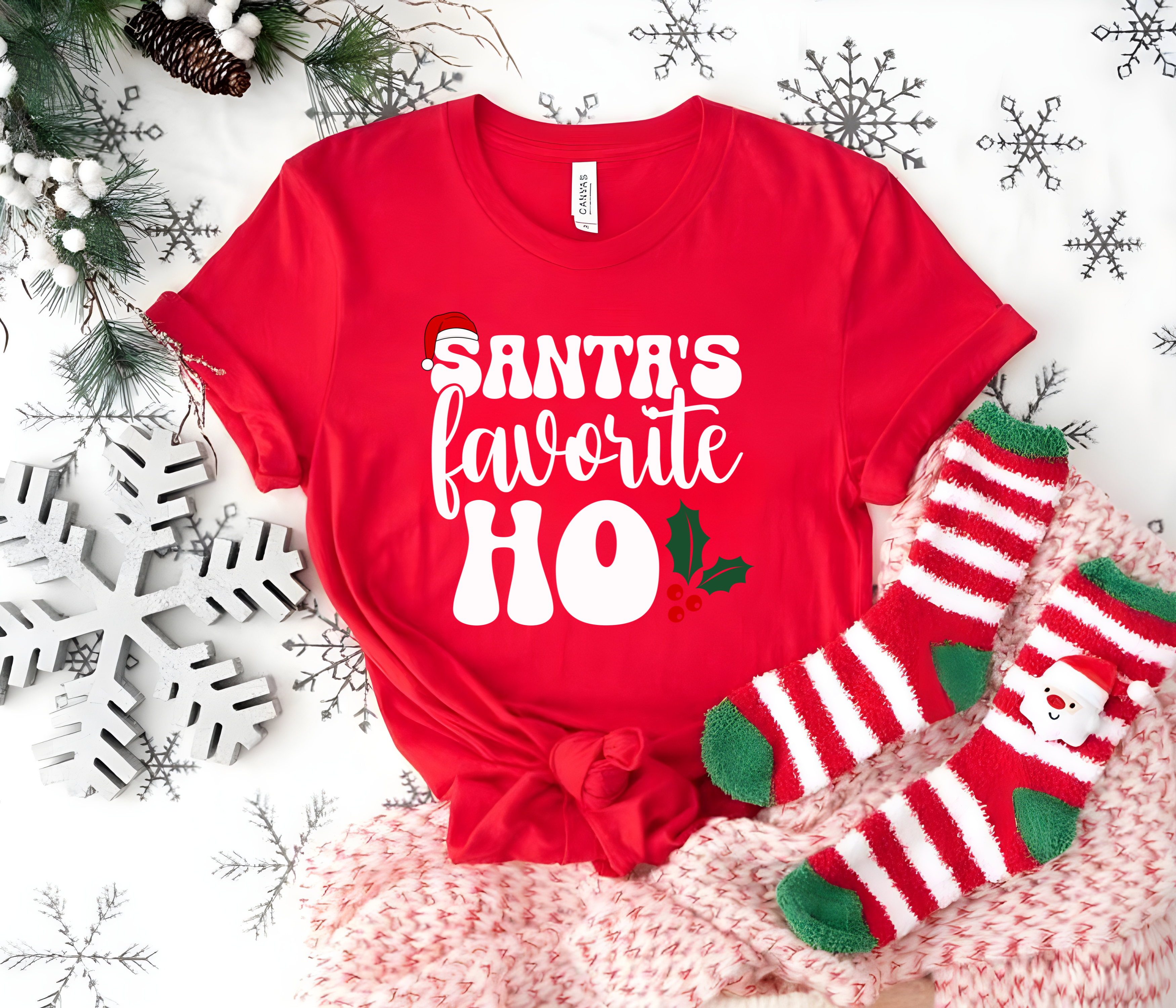 Christmas Couples Matching Seasonal T-shirts product thumbnail image Christmas Couples Matching Seasonal T-shirts product thumbnail image