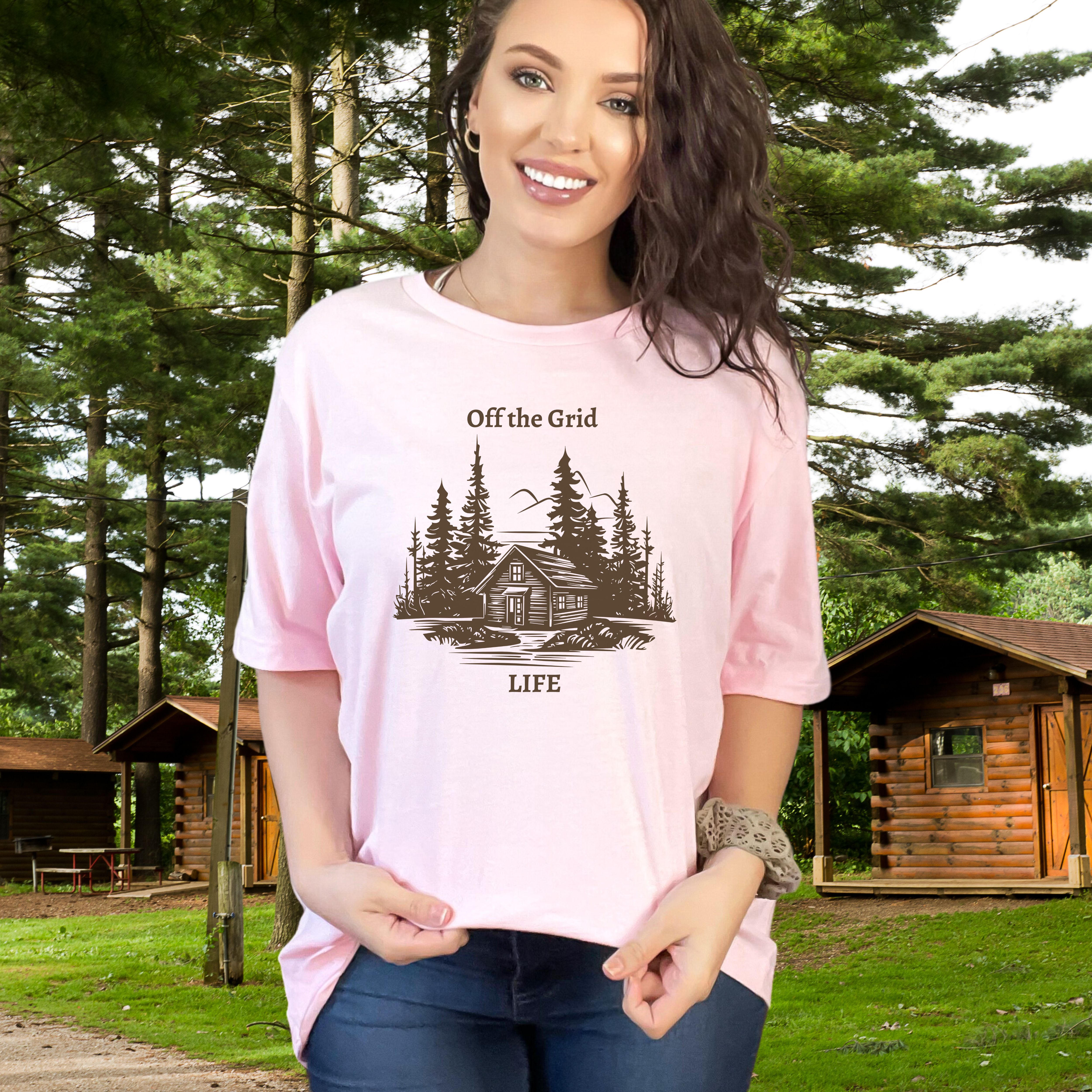 Off the Grid Life Tee, Adventure T-Shirt, Wanderlust Top, Outdoorsy Clothing, Nature Lover Shirt, Off the Grid Apparel product thumbnail image Off the Grid Life Tee, Adventure T-Shirt, Wanderlust Top, Outdoorsy Clothing, Nature Lover Shirt, Off the Grid Apparel product thumbnail image