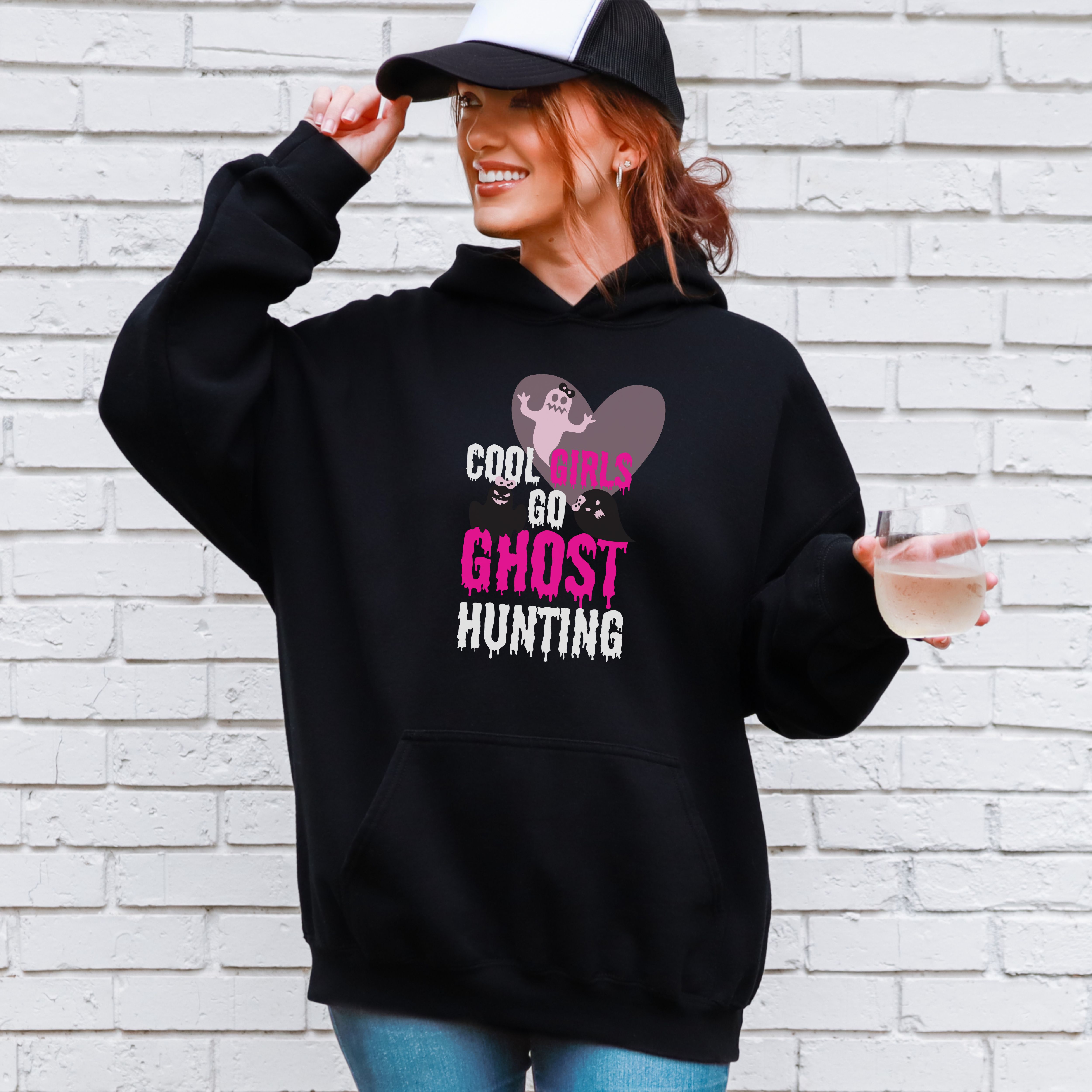 Ghost Hunter Girl Unisex Hoodie Sweatshirt, Paranormal Investigator Pullover, Ghost Hunting Hooded Jumper, Haunted House Sweatshirt, product thumbnail image Ghost Hunter Girl Unisex Hoodie Sweatshirt, Paranormal Investigator Pullover, Ghost Hunting Hooded Jumper, Haunted House Sweatshirt, product thumbnail image