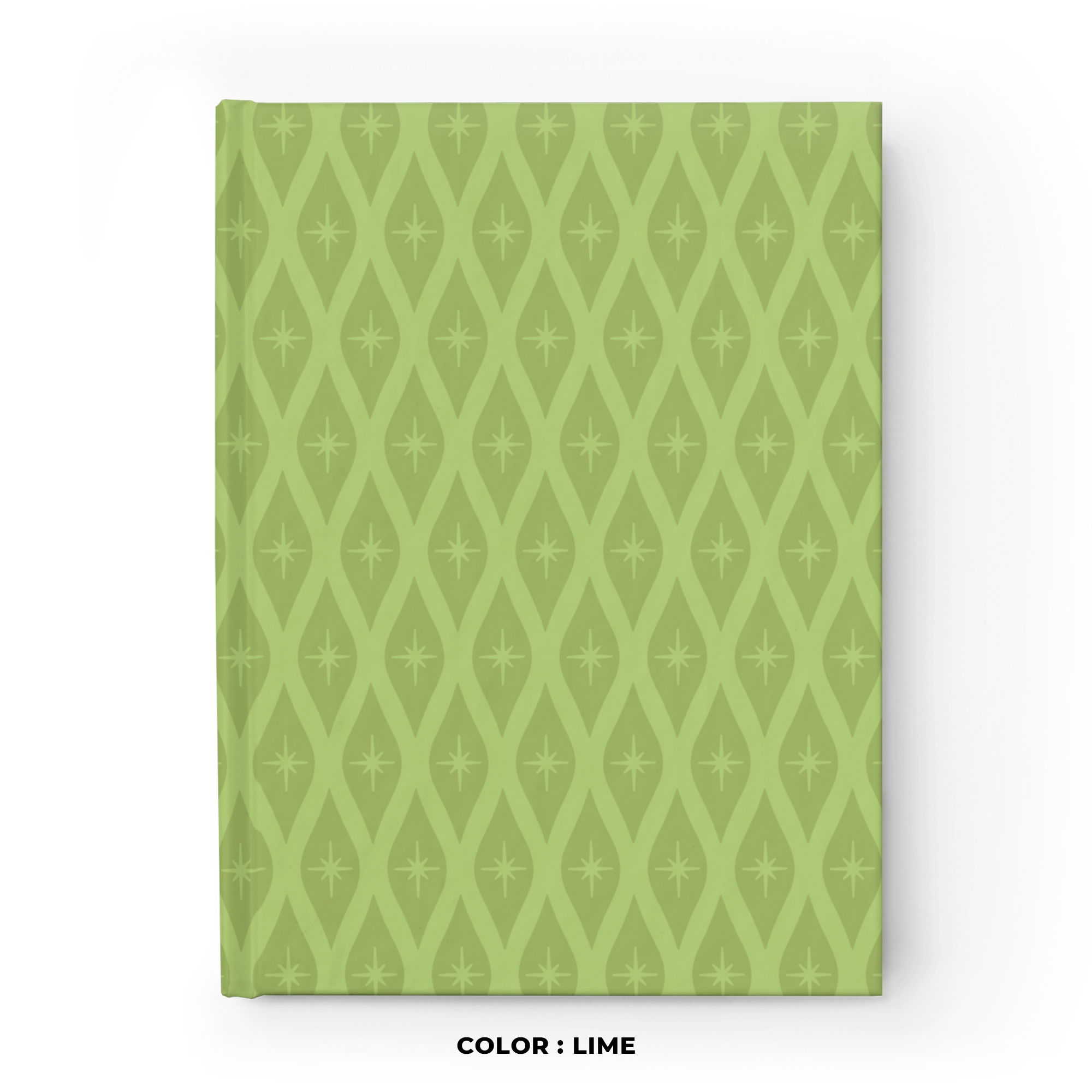 Retro Ogee Journal in Lime Duotone product thumbnail image Retro Ogee Journal in Lime Duotone product thumbnail image
