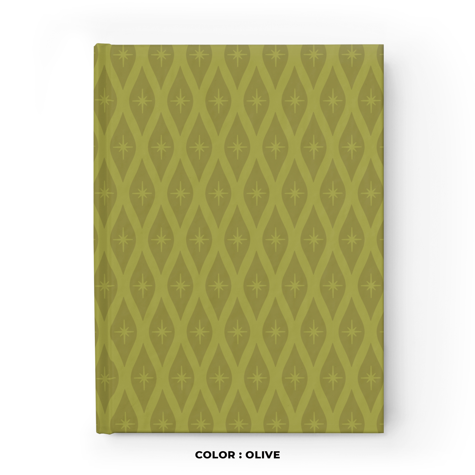 Retro Ogee Journal in Olive Duotone product thumbnail image Retro Ogee Journal in Olive Duotone product thumbnail image