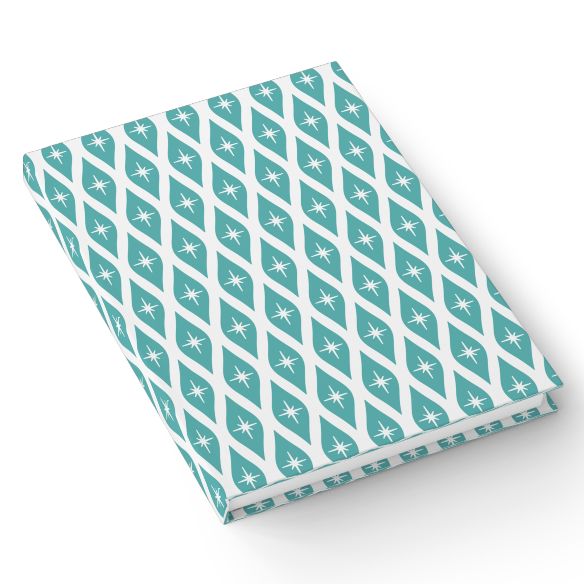 Retro Ogee Journal in Turquoise product thumbnail image Retro Ogee Journal in Turquoise product thumbnail image