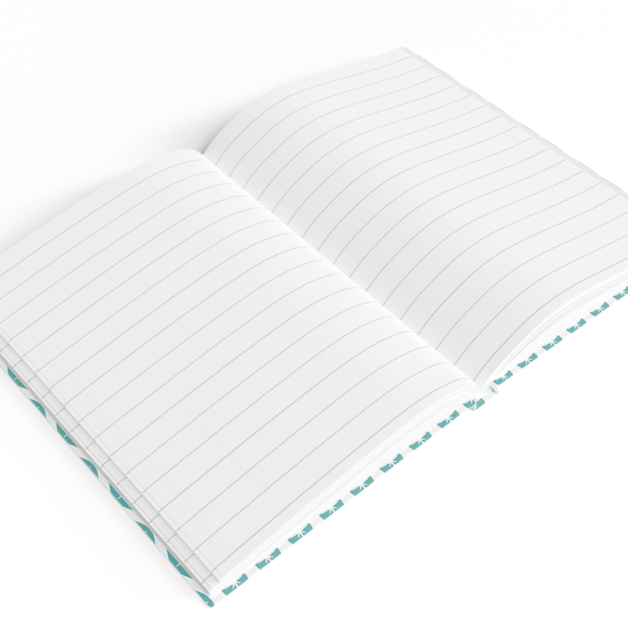 Retro Ogee Journal in Turquoise product thumbnail image Retro Ogee Journal in Turquoise product thumbnail image