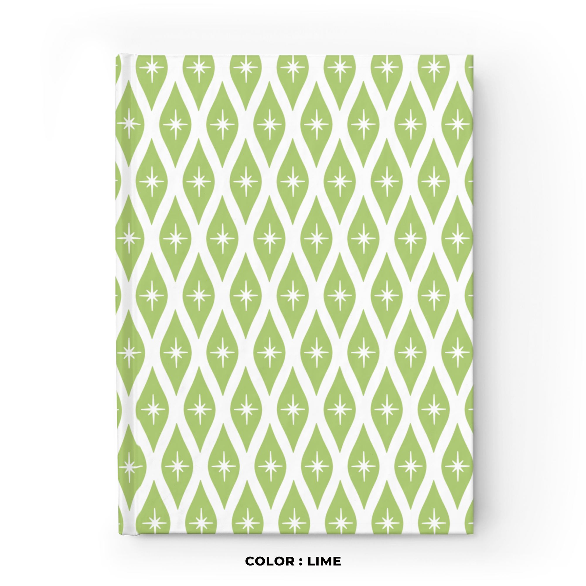 Retro Ogee Journal in Lime product thumbnail image Retro Ogee Journal in Lime product thumbnail image