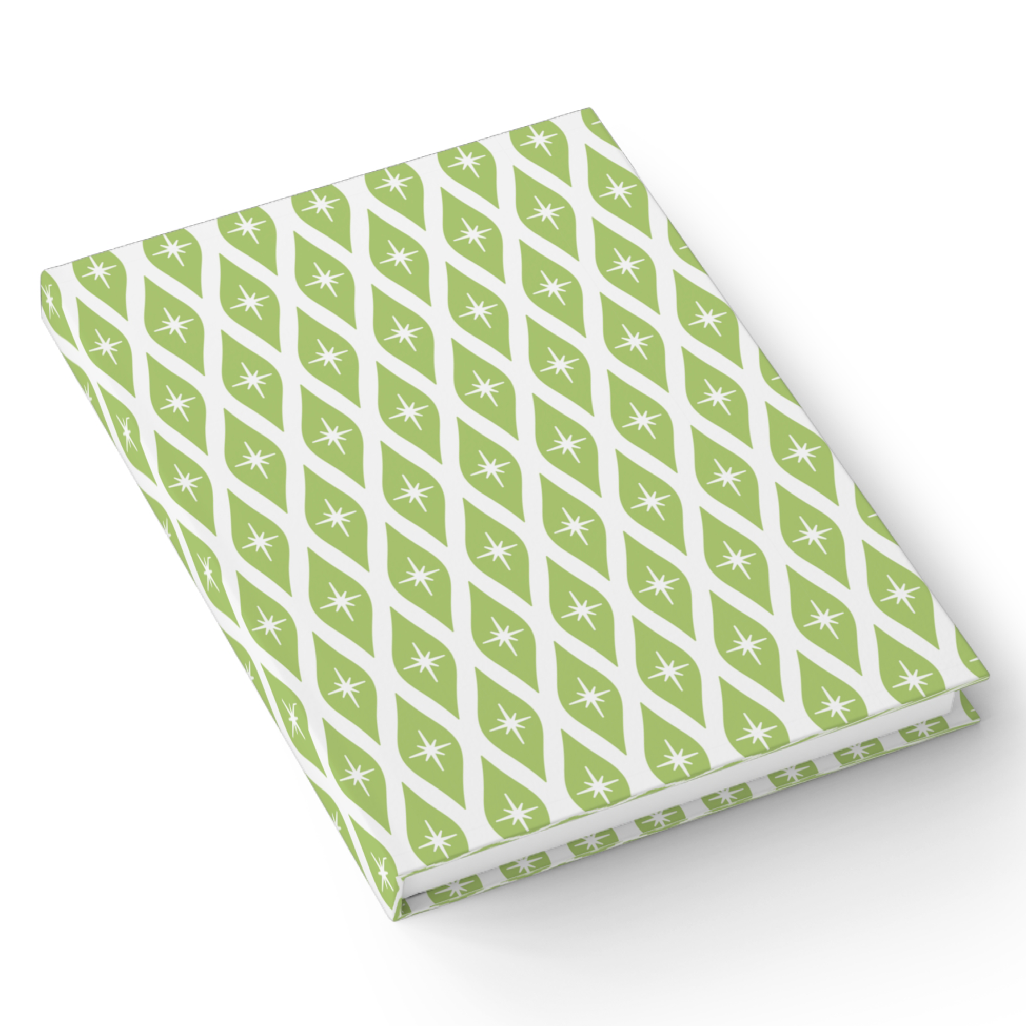 Retro Ogee Journal in Lime product thumbnail image Retro Ogee Journal in Lime product thumbnail image