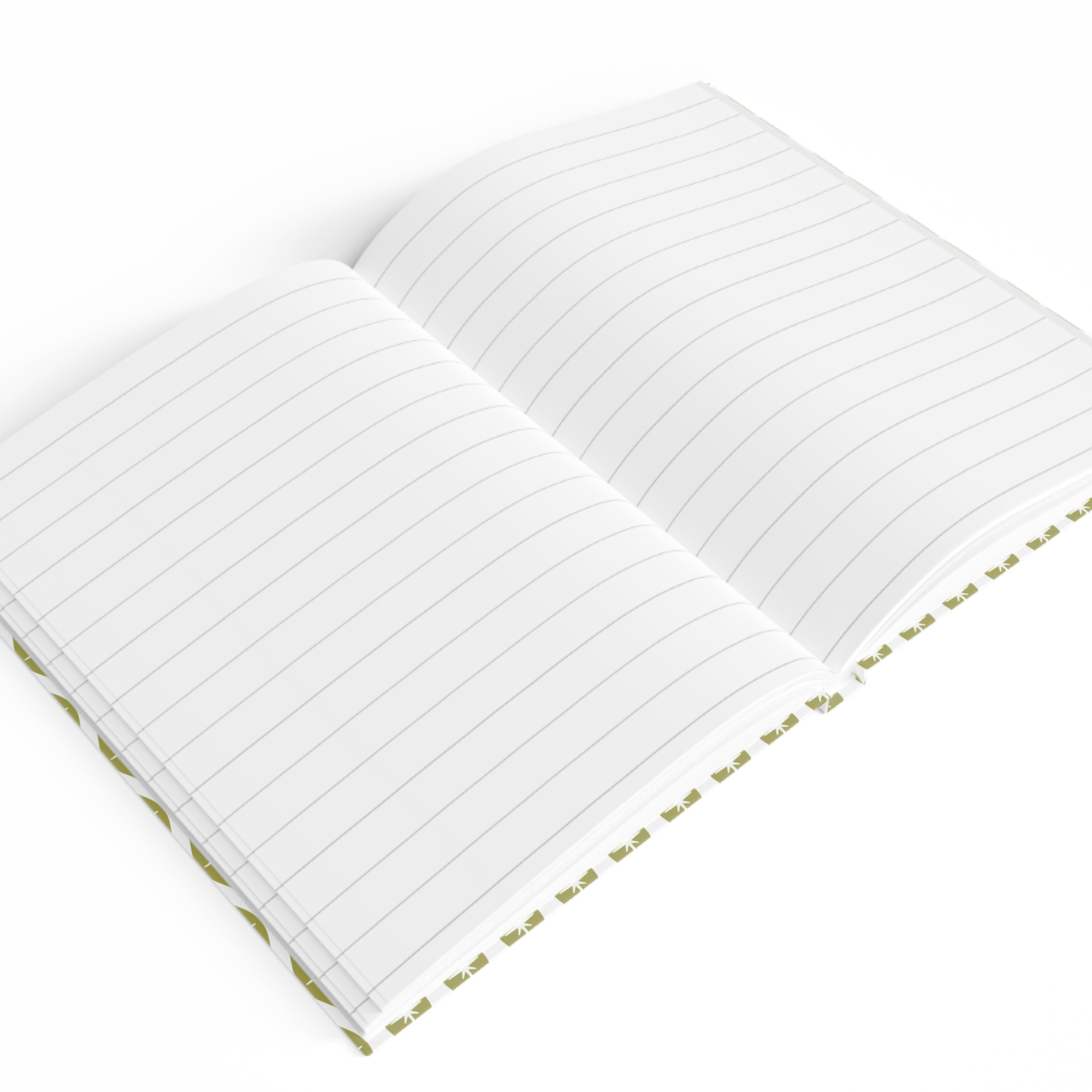 Retro Ogee Journal in Olive product thumbnail image Retro Ogee Journal in Olive product thumbnail image