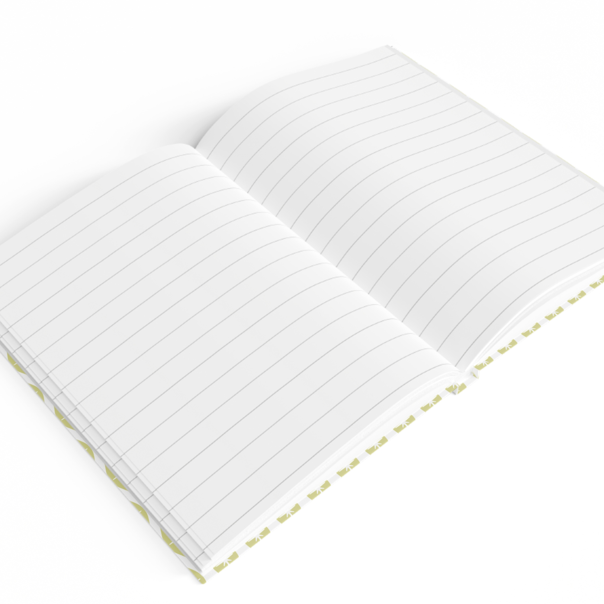 Retro Ogee Journal in Flaxen product thumbnail image Retro Ogee Journal in Flaxen product thumbnail image