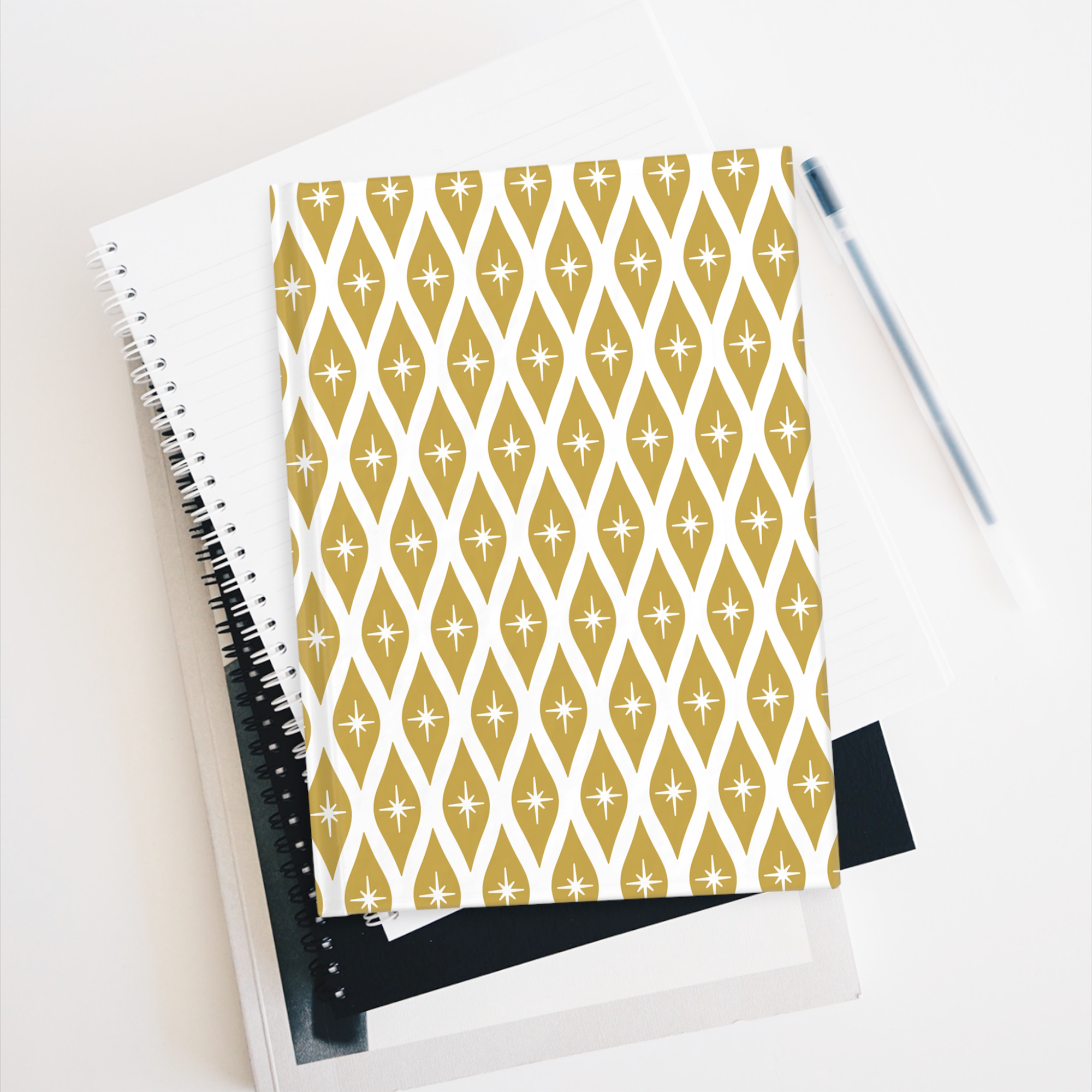 Retro Ogee Journal in Caramel product thumbnail image Retro Ogee Journal in Caramel product thumbnail image