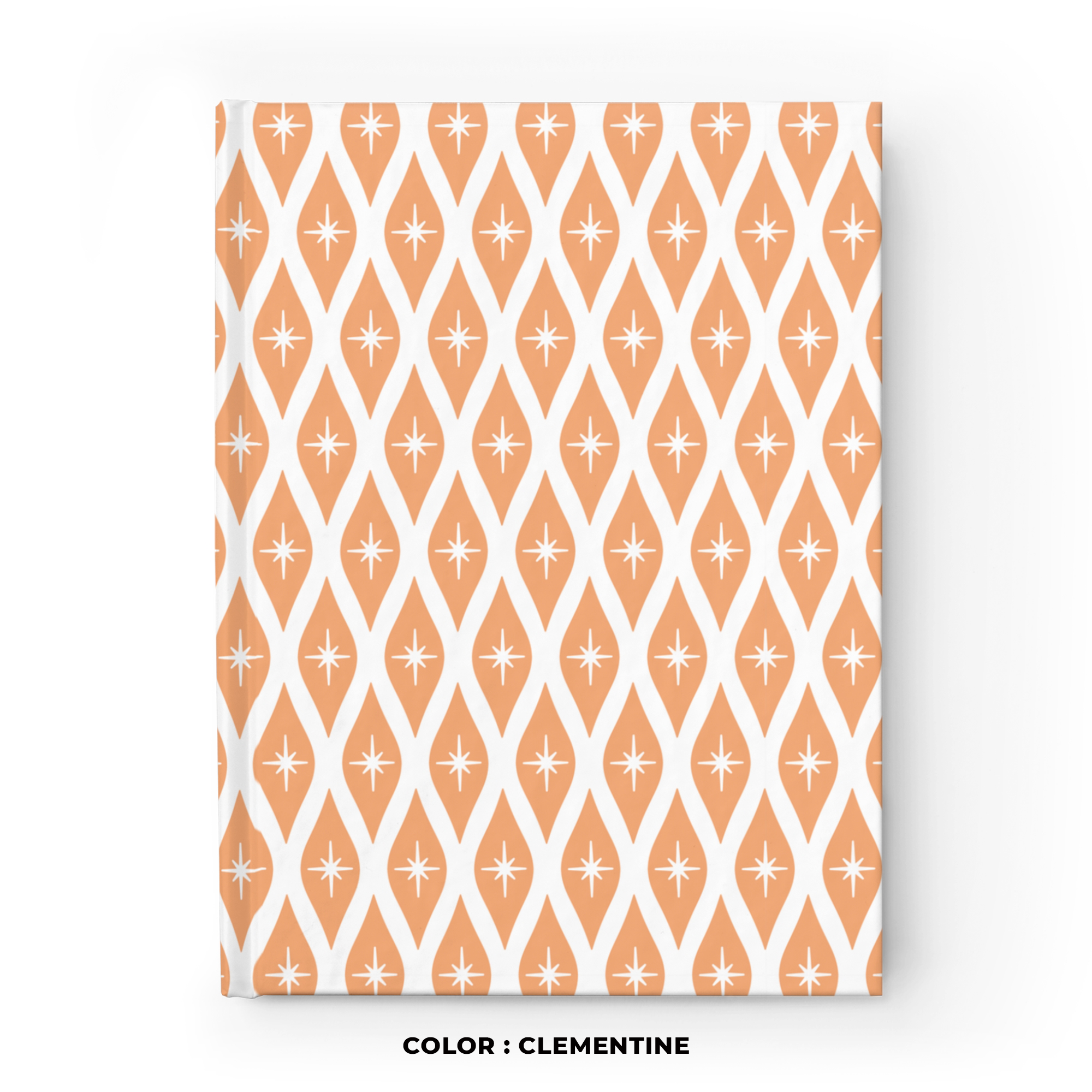 Retro Ogee Journal in Clementine product thumbnail image Retro Ogee Journal in Clementine product thumbnail image