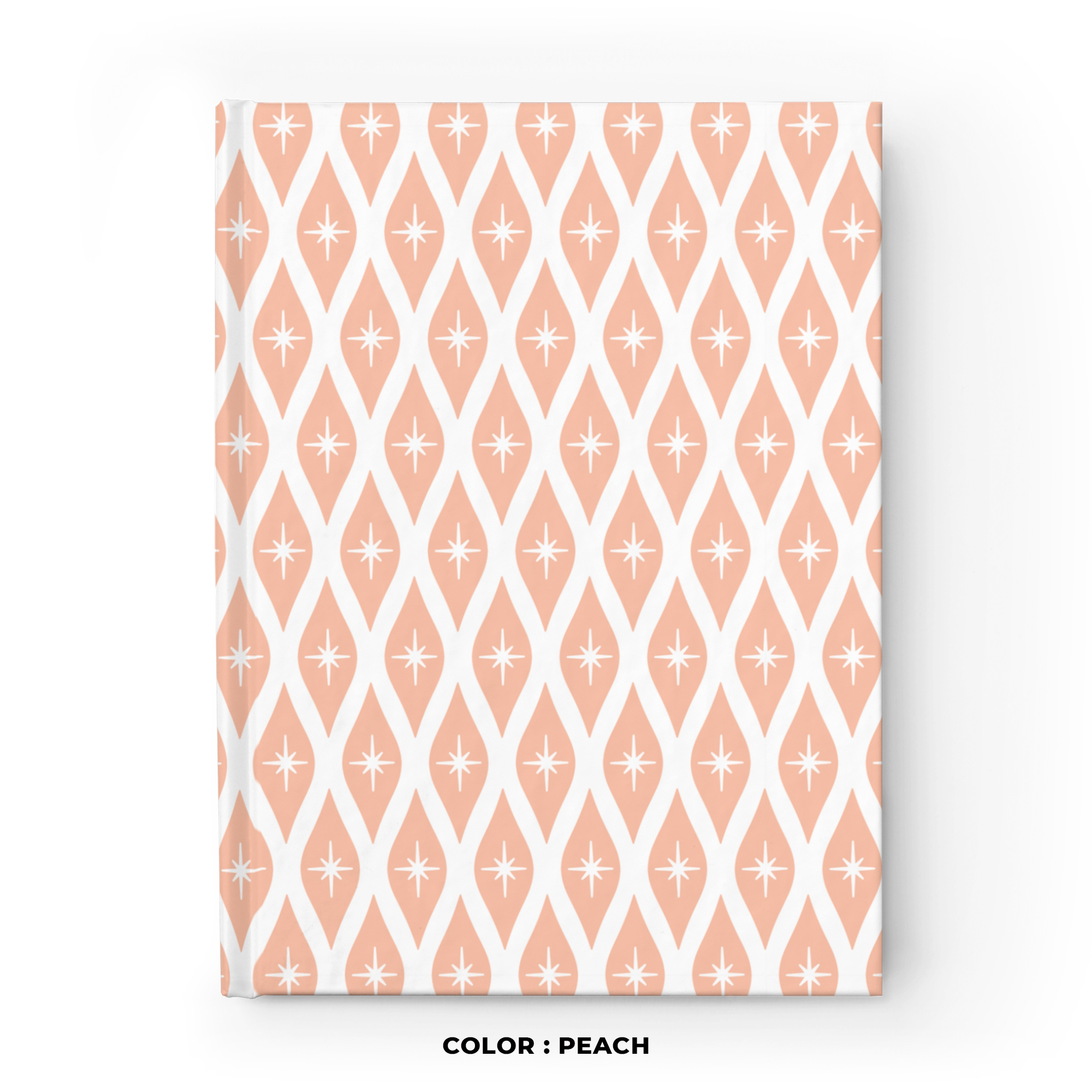 Retro Ogee Journal in Peach product thumbnail image Retro Ogee Journal in Peach product thumbnail image